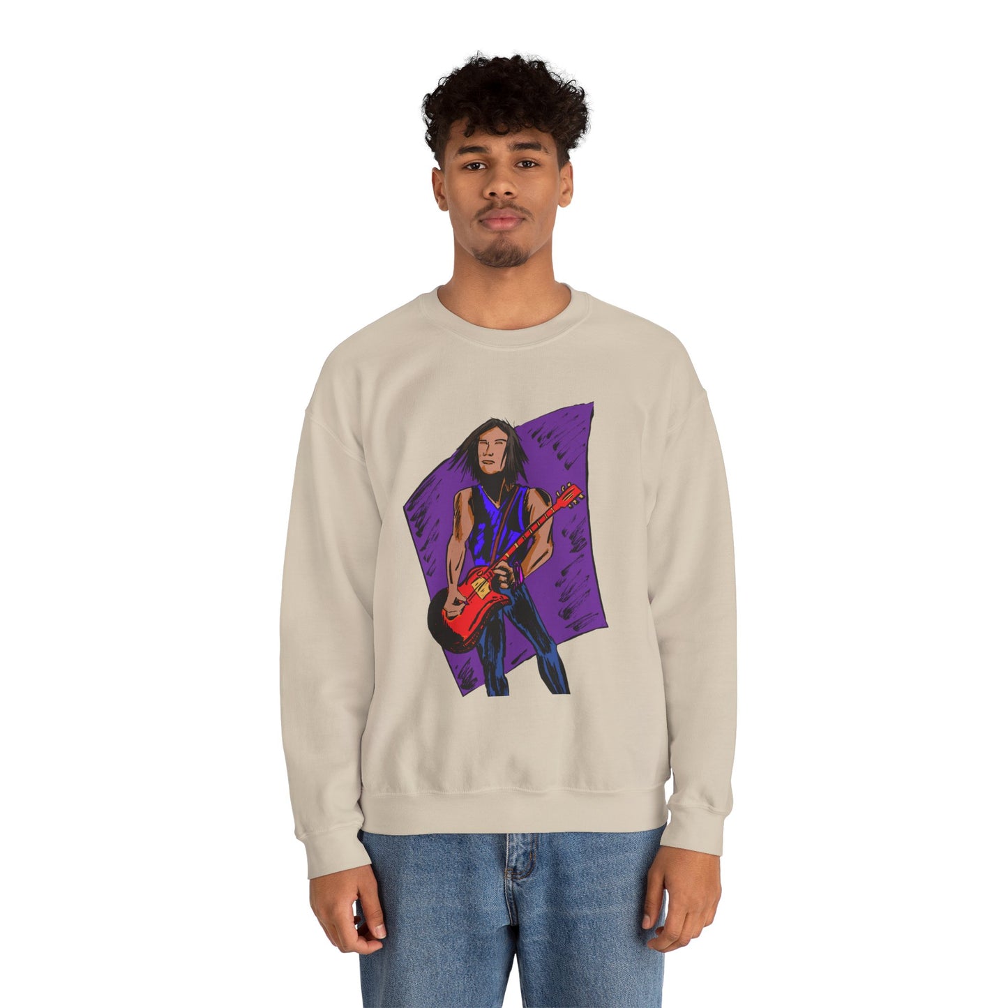 Rock Star Vintage Crewneck Sweatshirt