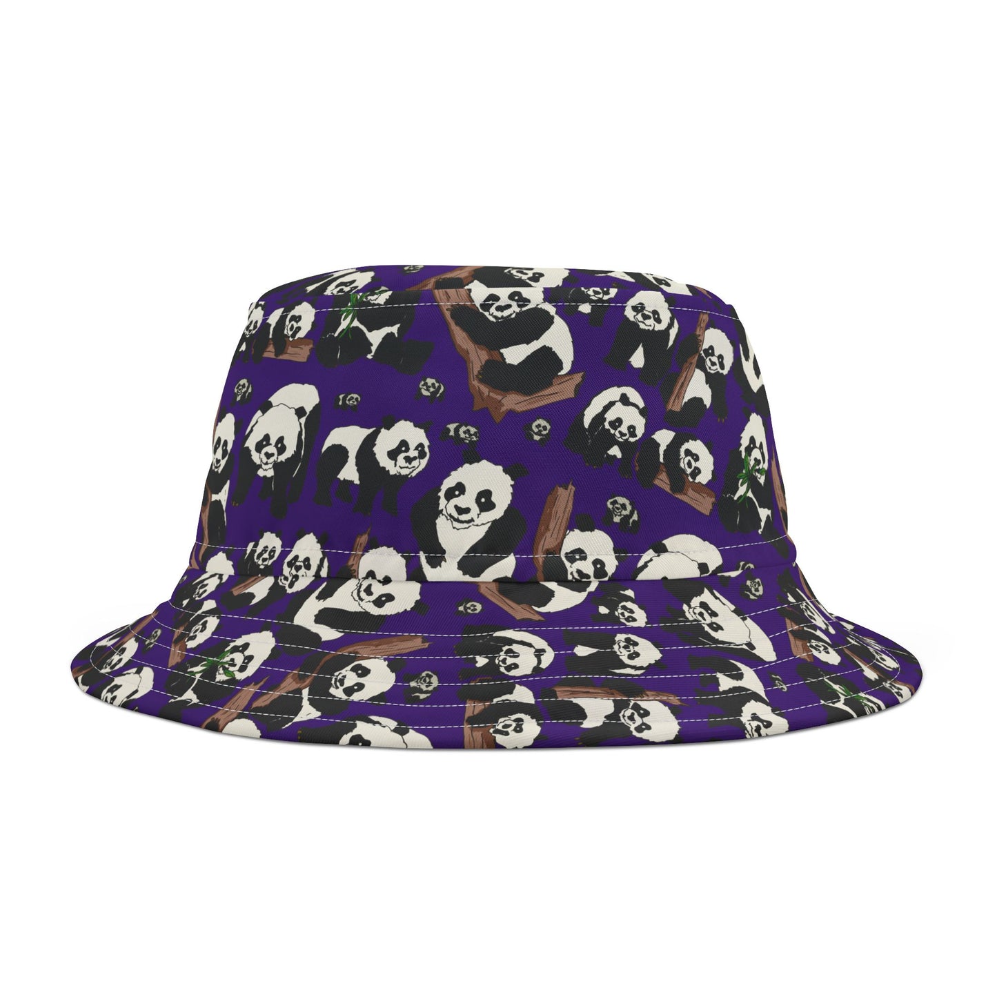 Playful Panda Bucket Hat, Cute Summer Accessory, Perfect for Kids and Adults, Vacation Hat, Trendy Gift Idea