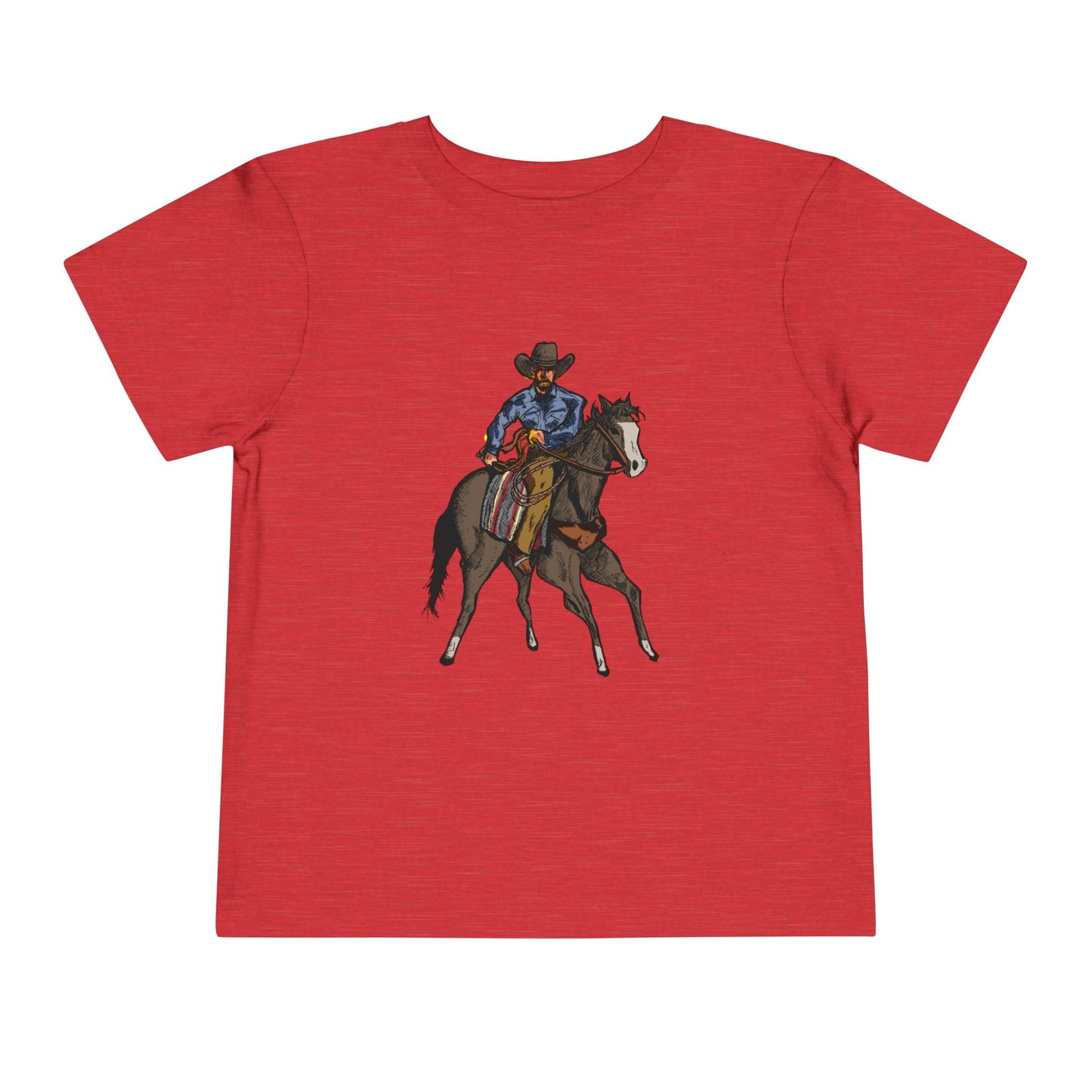 Cowboy on Horse Toddler Tee