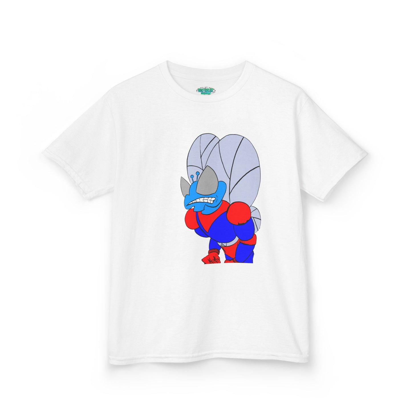 The Astound Astro-Fly - Ready for the Next Case - Playful Cartoon Kids Tee - Fun and Colorful Design