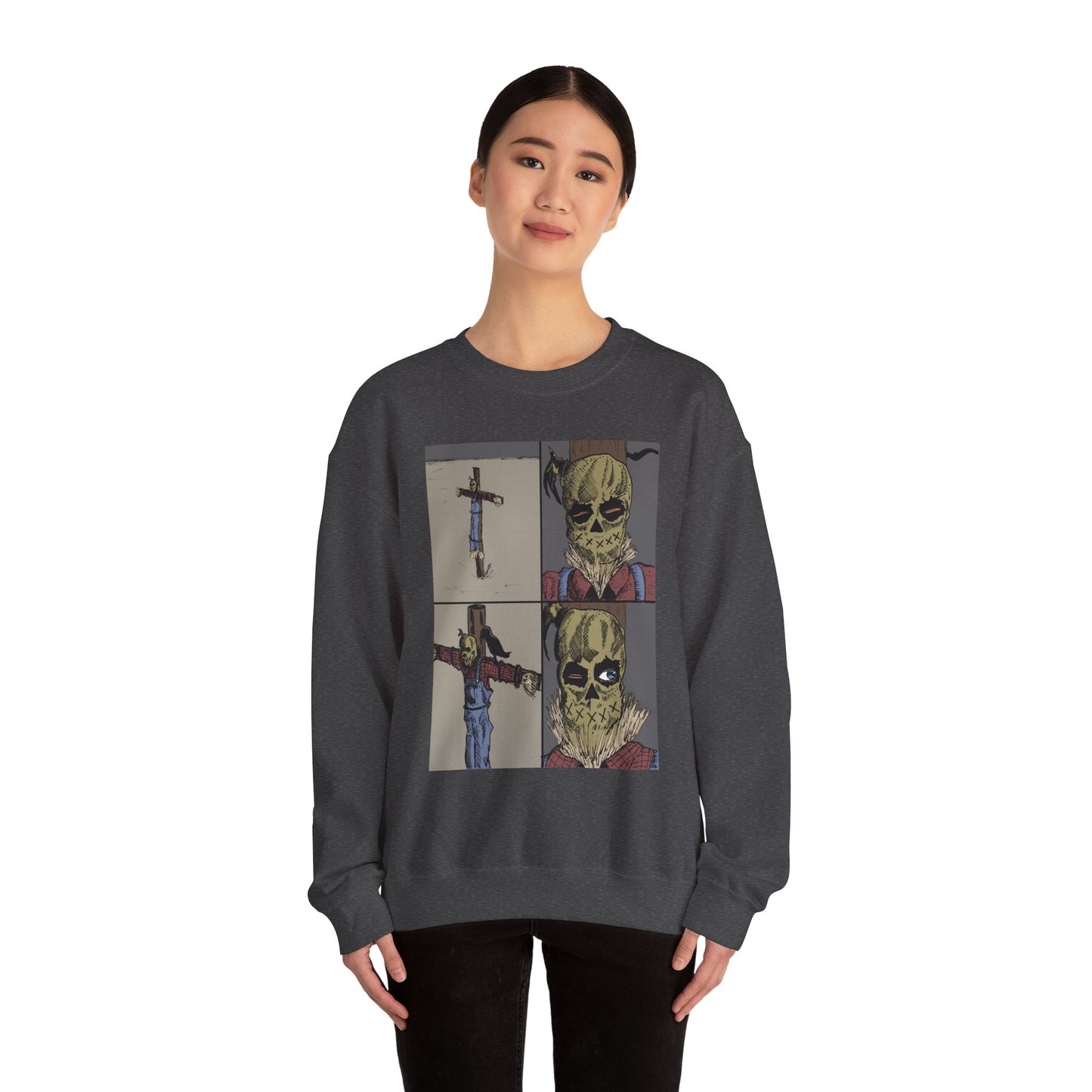Scarecrow Graphic Crewneck Sweatshirt