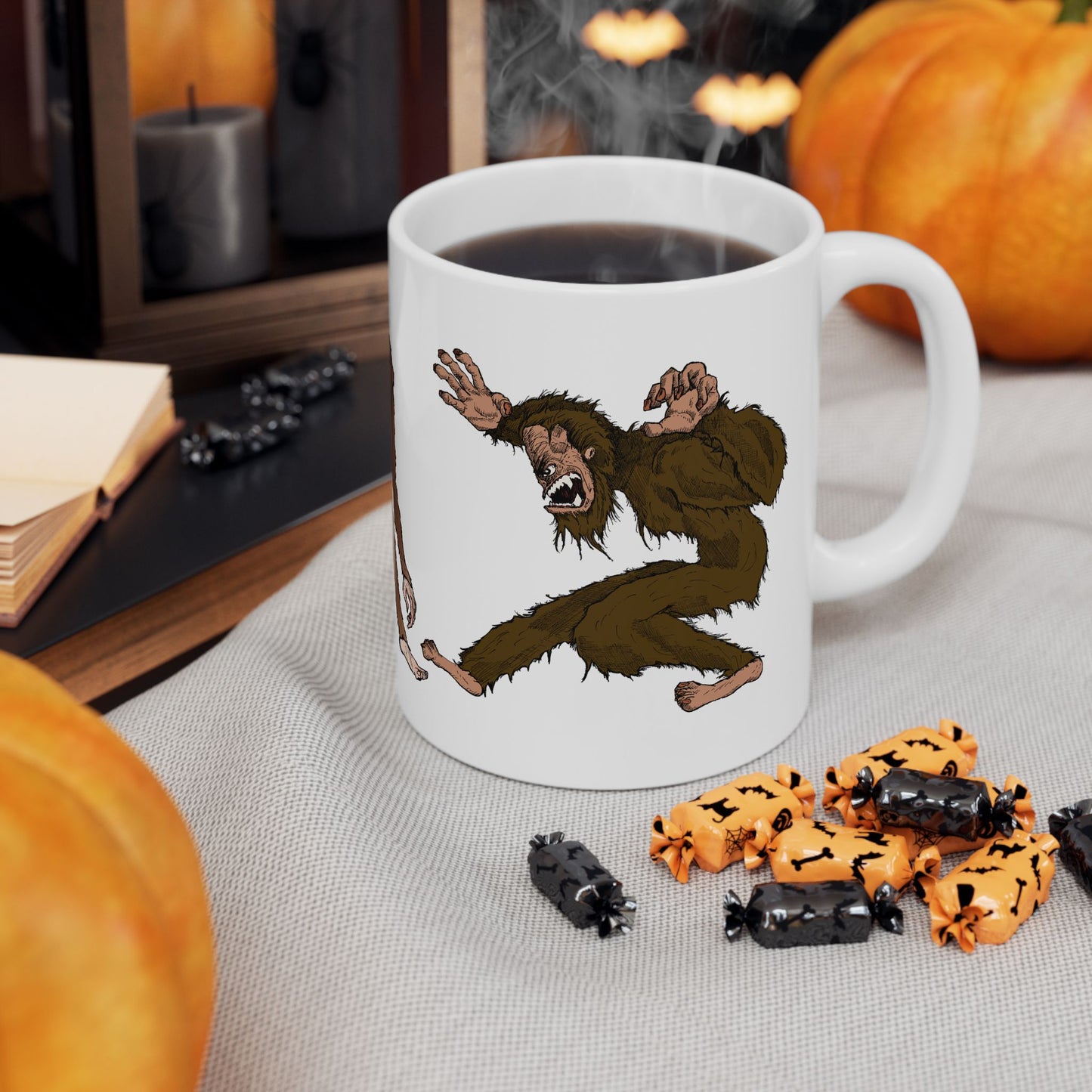 Bigfoot Sasquatch Mug — Funny Creature Coffee Cup (11oz & 15oz)