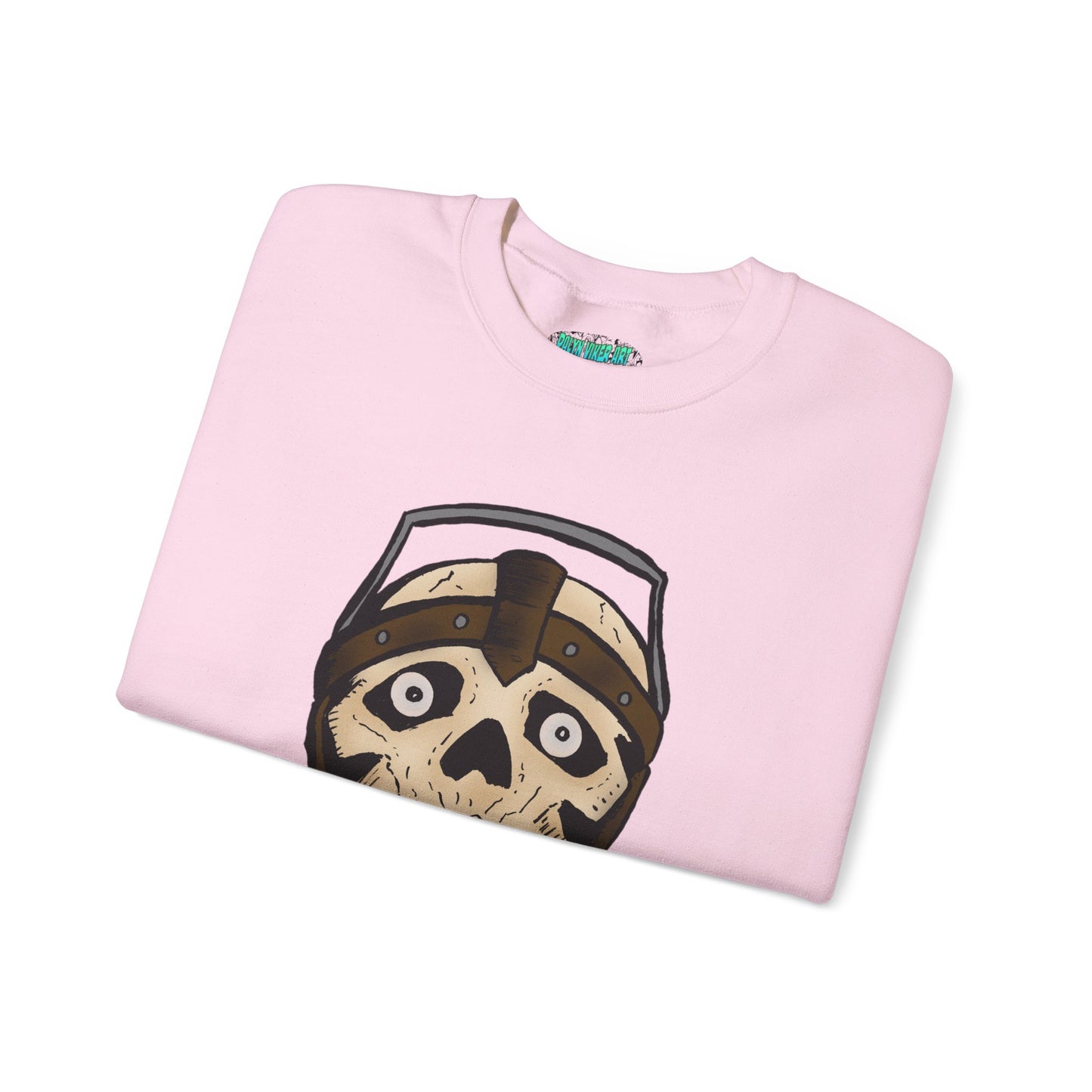 Screaming Skull Graphic Crewneck Sweatshirt - Unisex Heavy Blend