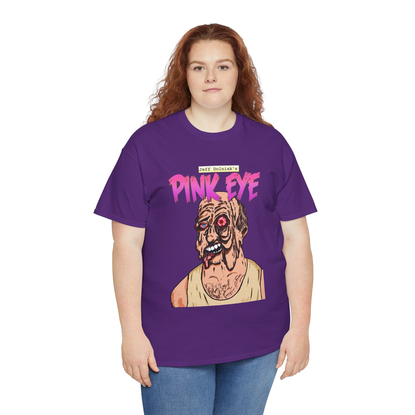 Pink Eye - Body Horror Illustration T-Shirt