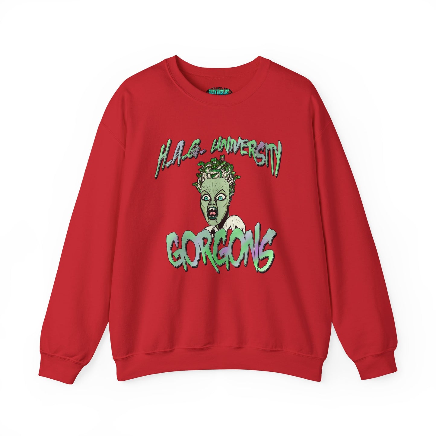 HAG University GORGONS Crewneck Sweatshirt – Unisex Heavy Blend