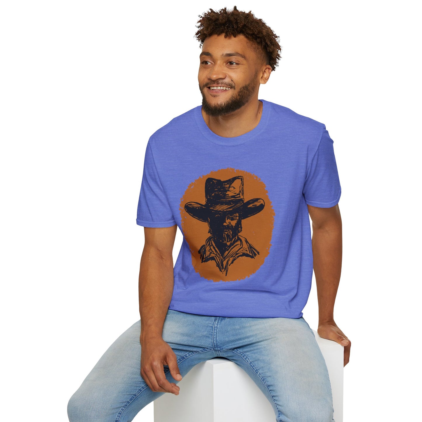 Southwest Cowboy Unisex T-Shirt - Western Rancher Design