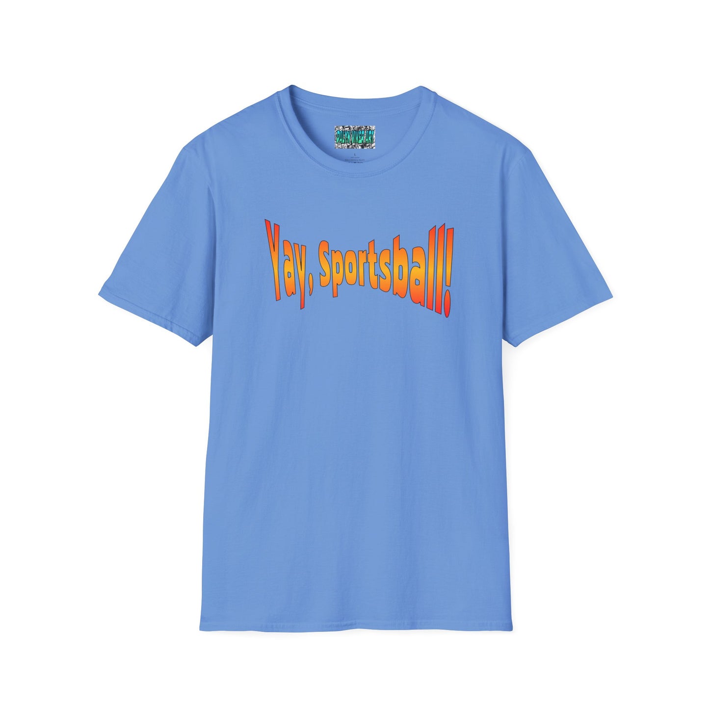 Yay, Sportsball!!!  Unisex Softstyle T-Shirt