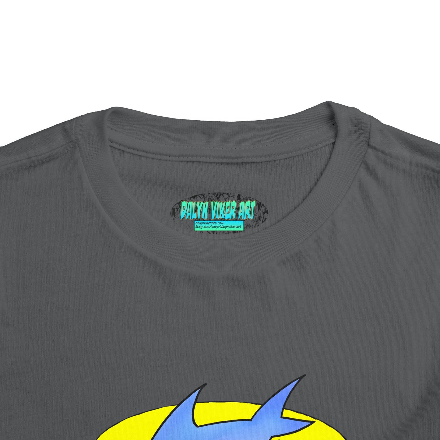 Toddler Shark Tee — Cute Blue Shark Graphic Kids Shirt
