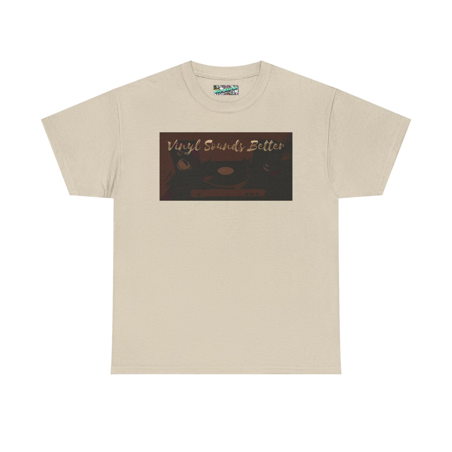 Vinyl Sounds Better T-Shirt — Retro Record Player Tee for Music Lovers