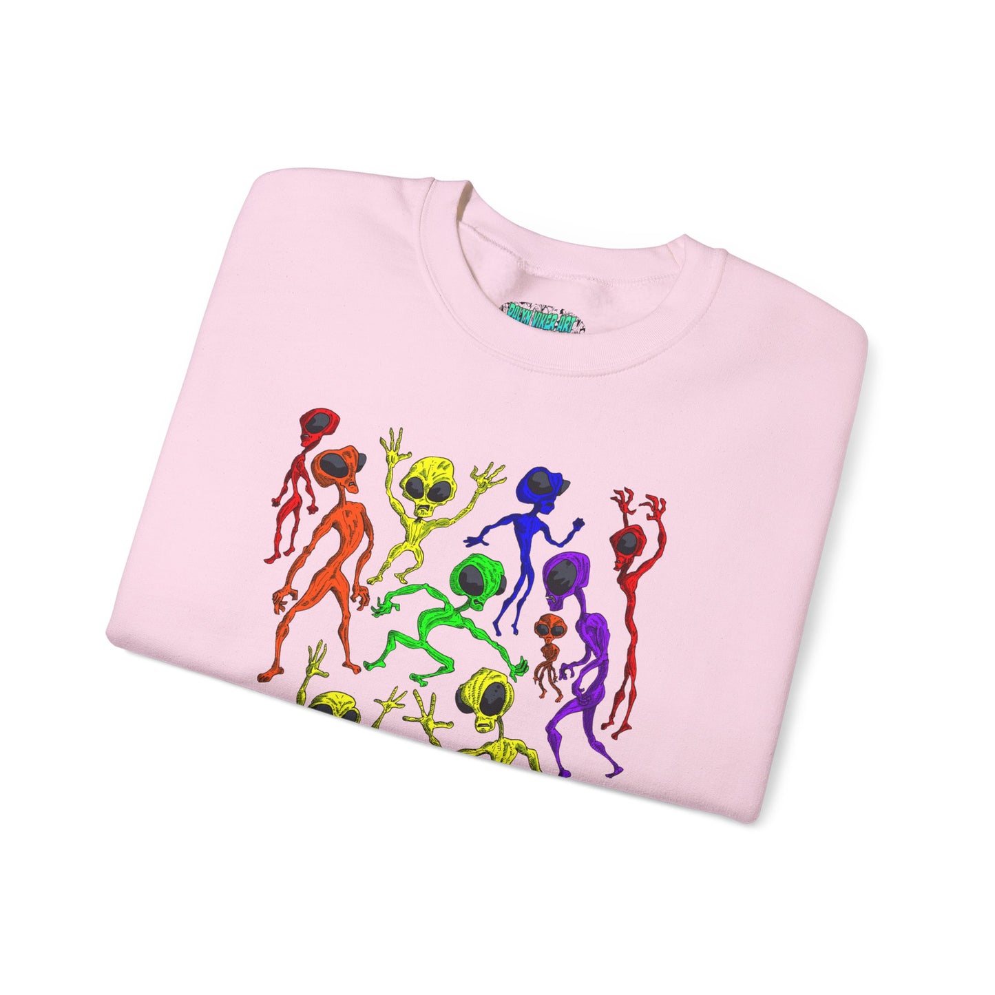 Alien Dance Party Crewneck Sweatshirt