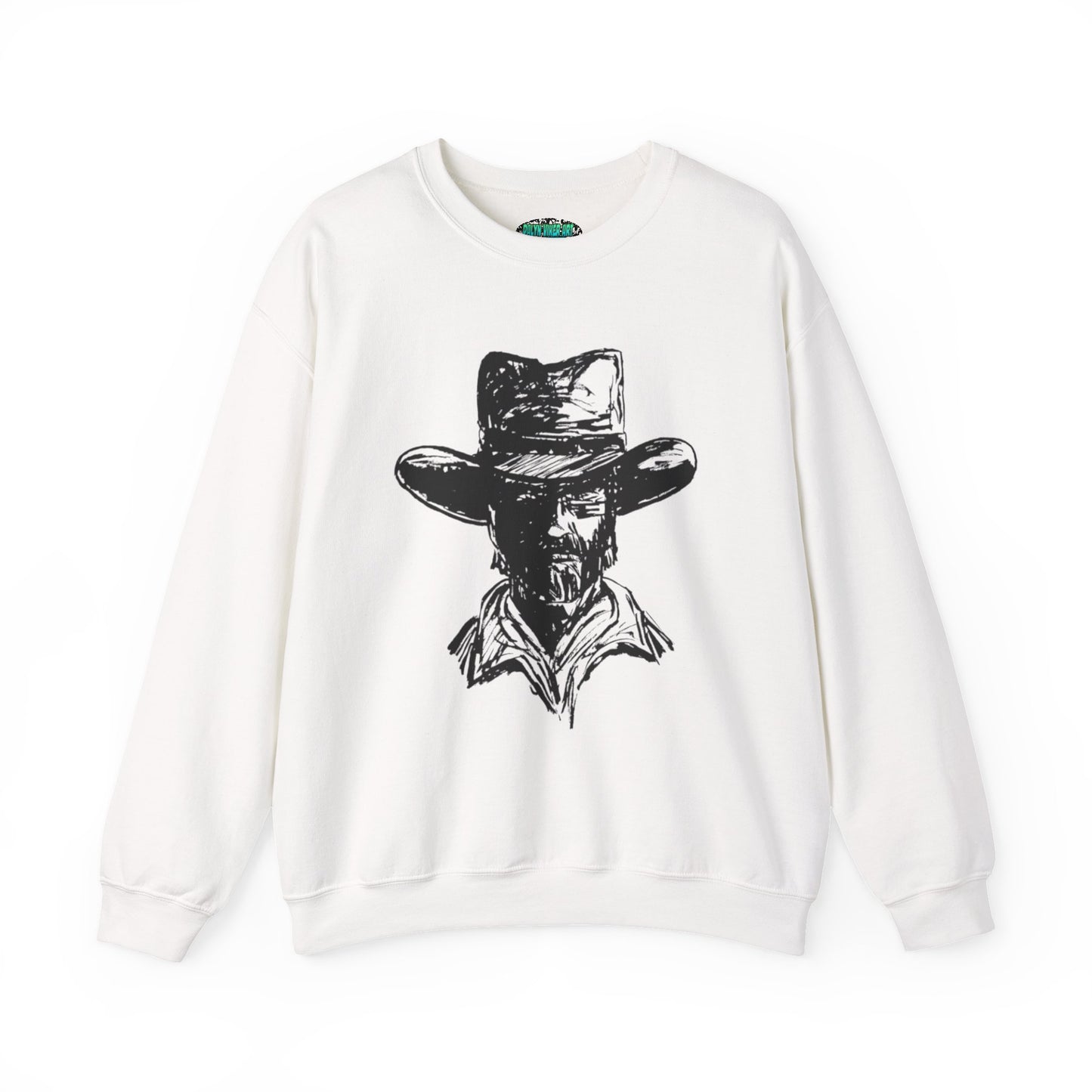 Cowboy Graphic Crewneck Sweatshirt