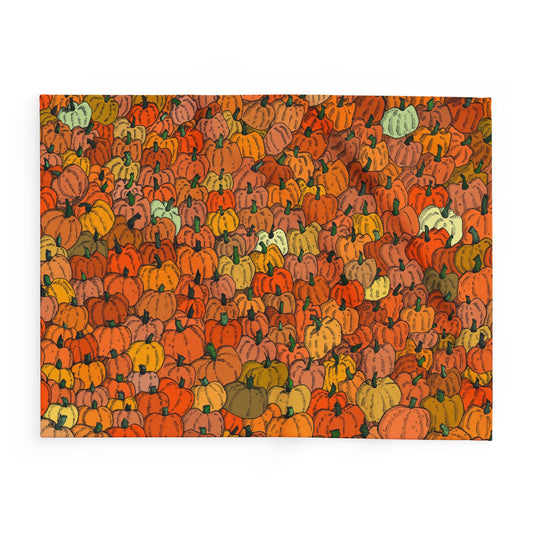 Pumpkin Spice Arctic Fleece Blanket