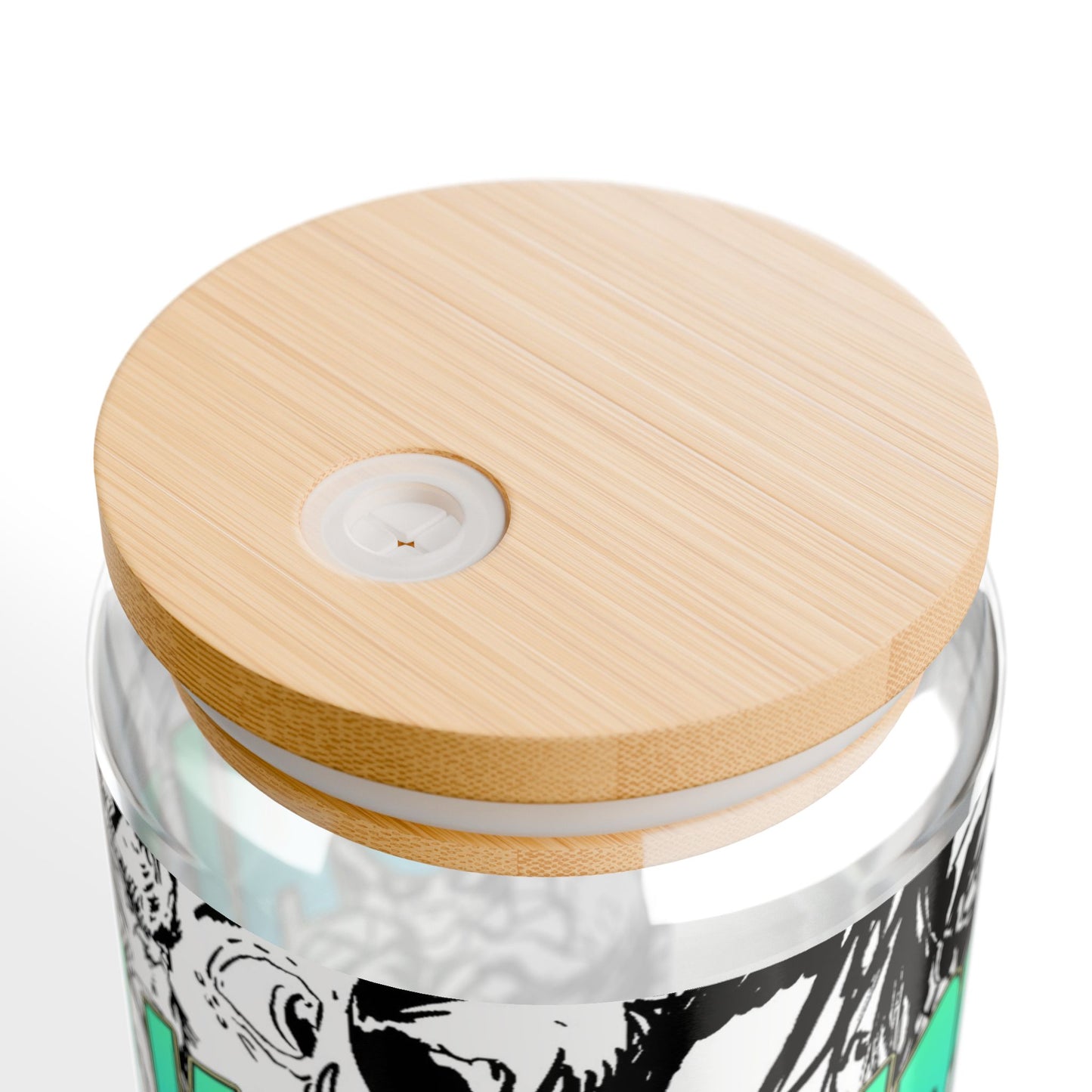 Cool Sipper Glass, 16oz - Fun Outdoor Drinkware, Eco-Friendly Mason Jar, Travel Cup, Summer Party Essential, Unique Gift