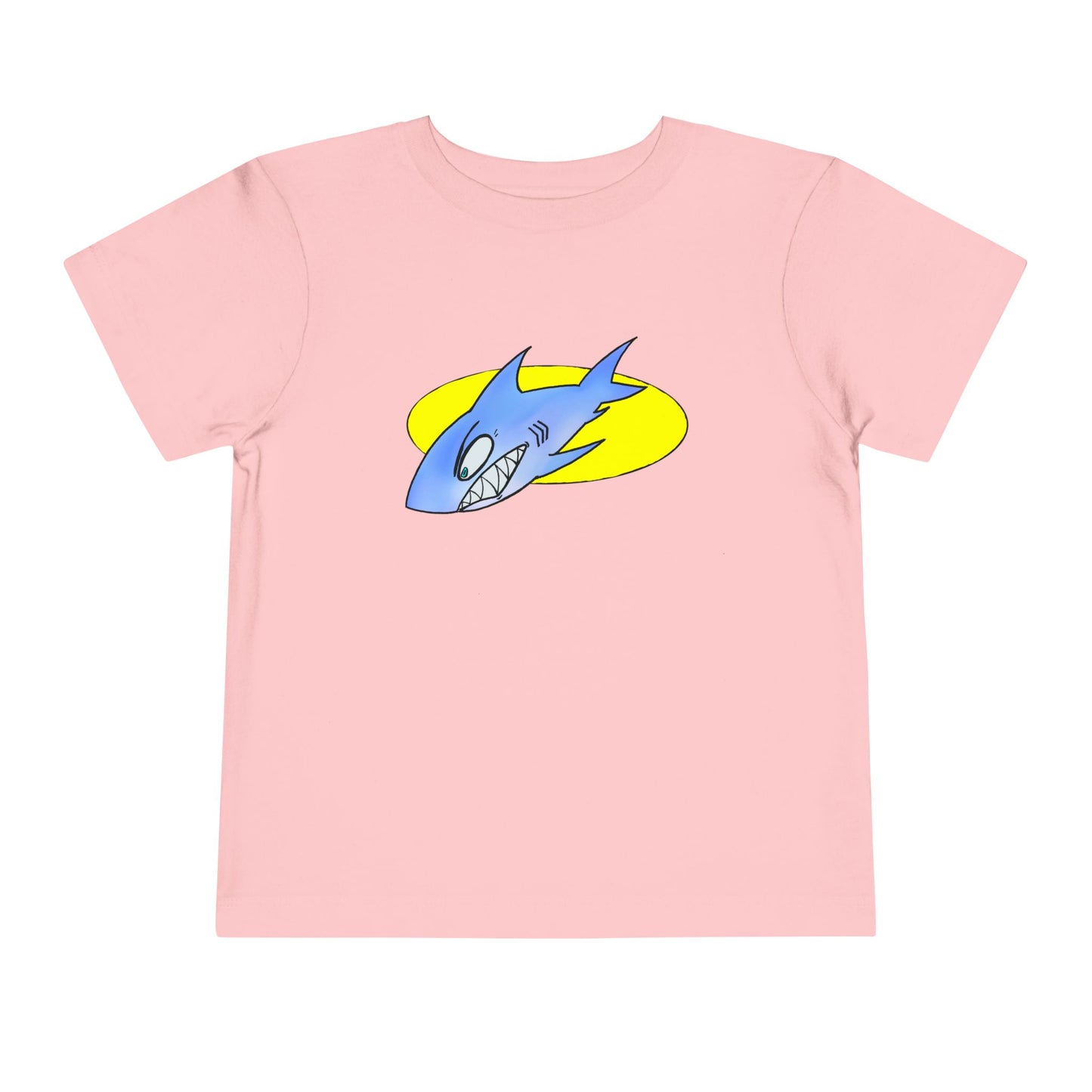 Toddler Shark Tee — Cute Blue Shark Graphic Kids Shirt