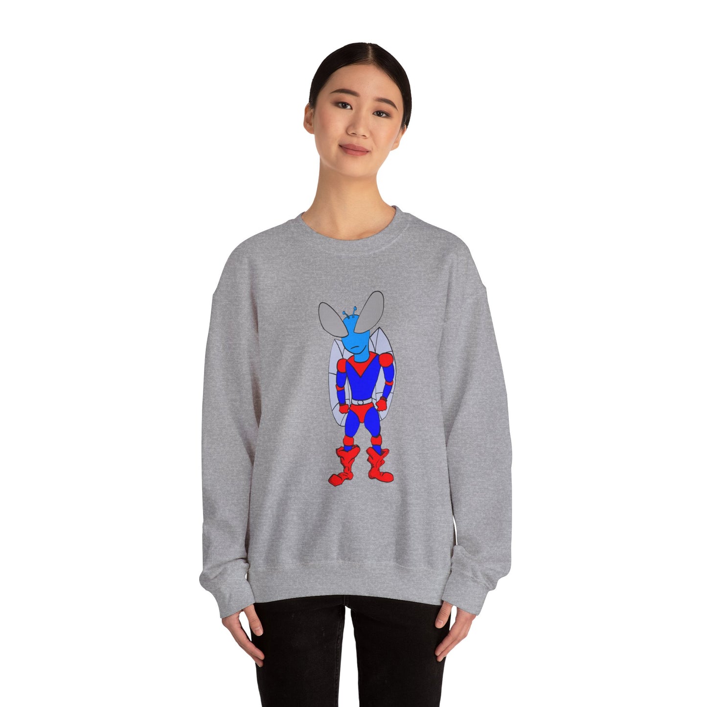 Superhero Agent 501 Unisex Heavy Blend™ Crewneck Sweatshirt