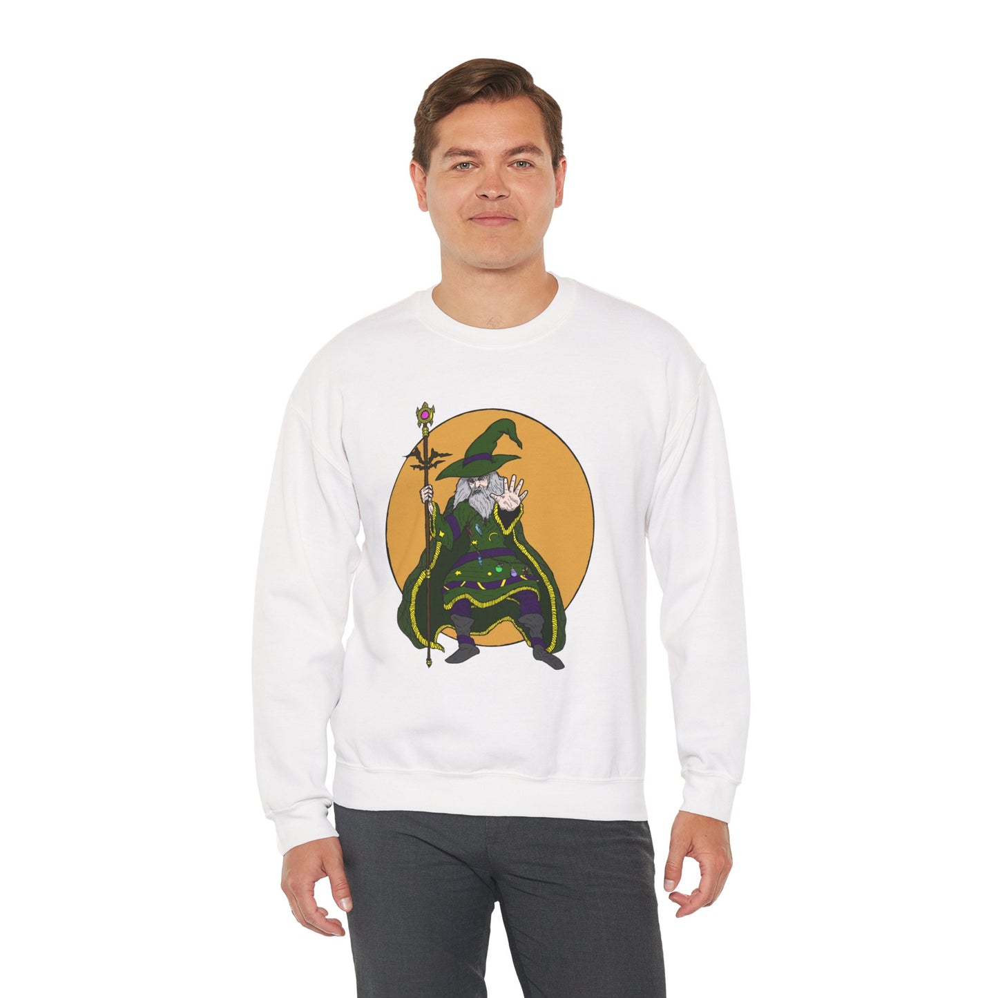 Wizard-Themed Unisex Crewneck Sweatshirt