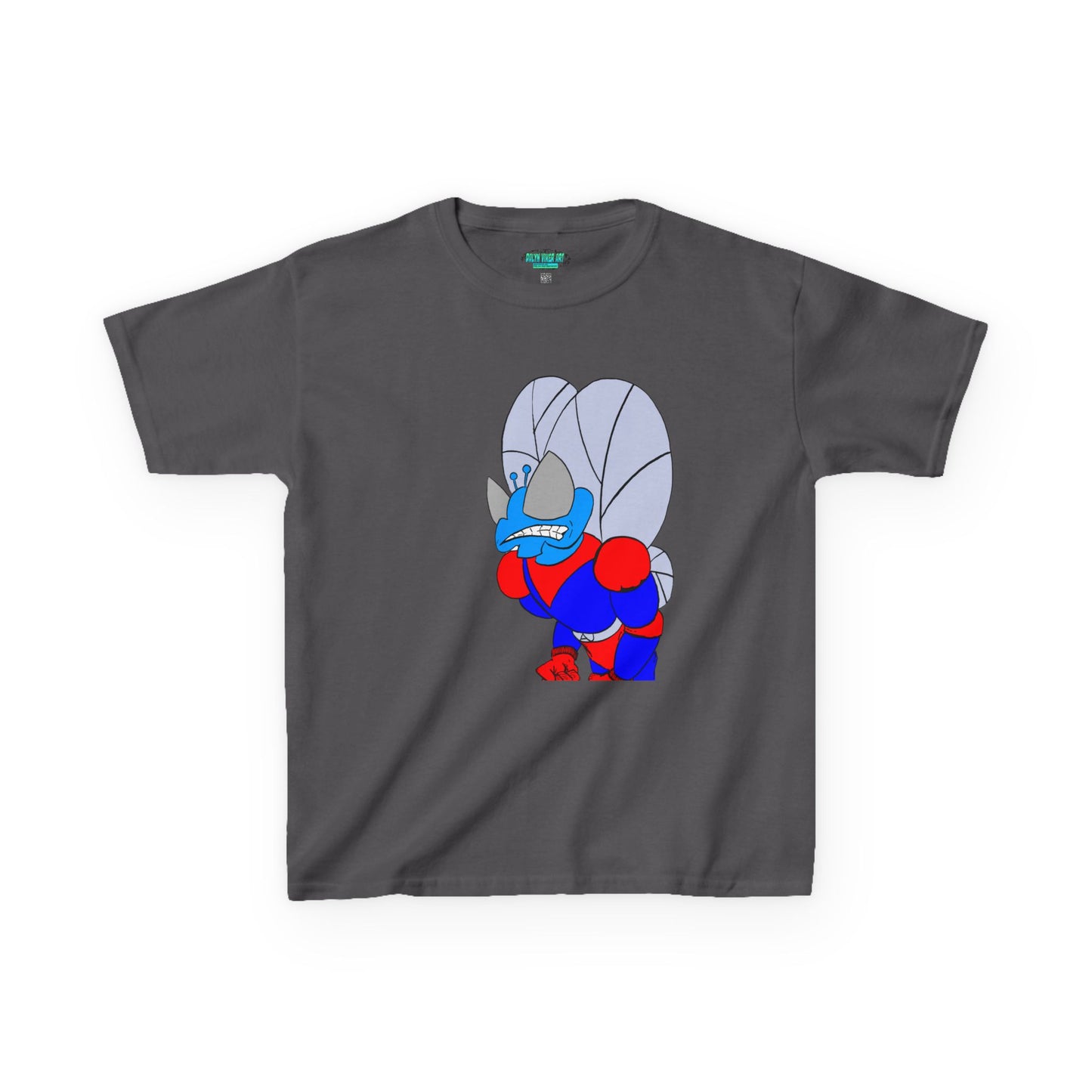 The Astound Astro-Fly - Ready for the Next Case - Playful Cartoon Kids Tee - Fun and Colorful Design