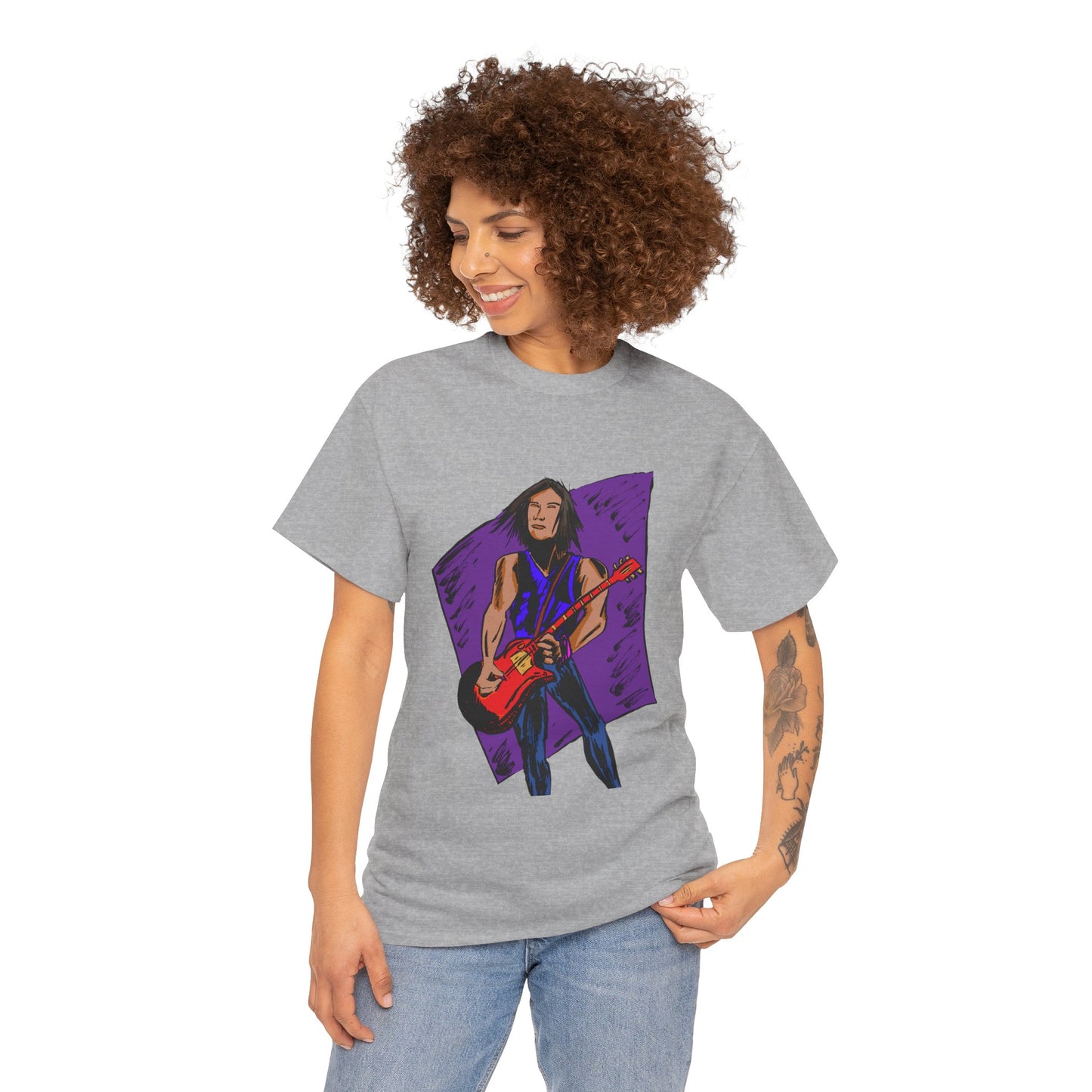 Rockstar Graphic Tee, Music Lover Shirt, Unisex Cotton T-Shirt, Gift for Musicians, Festival Outfit