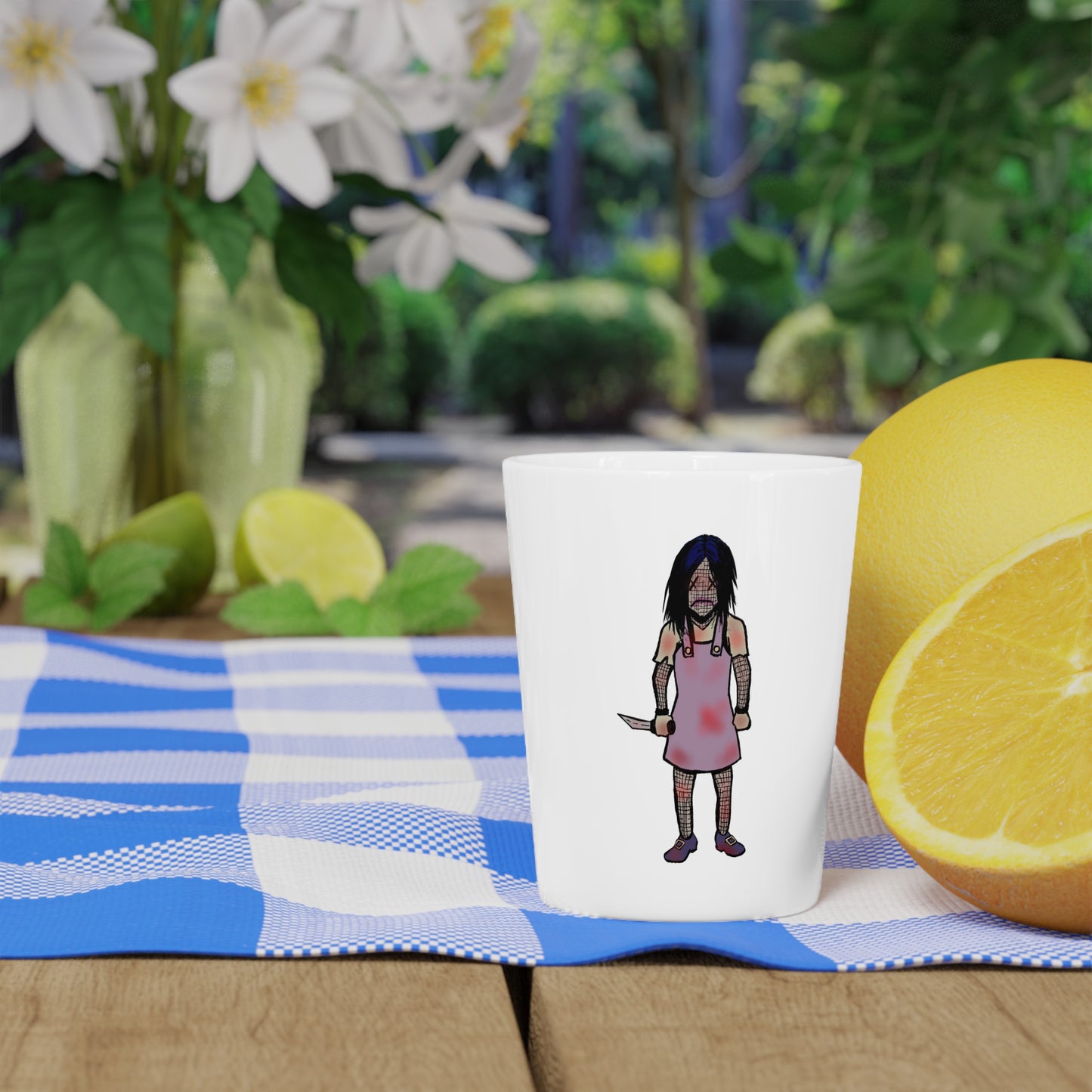 Spooky Horror Shot Glass - Perfect for Halloween Parties, Gag Gifts, or Themed Decor