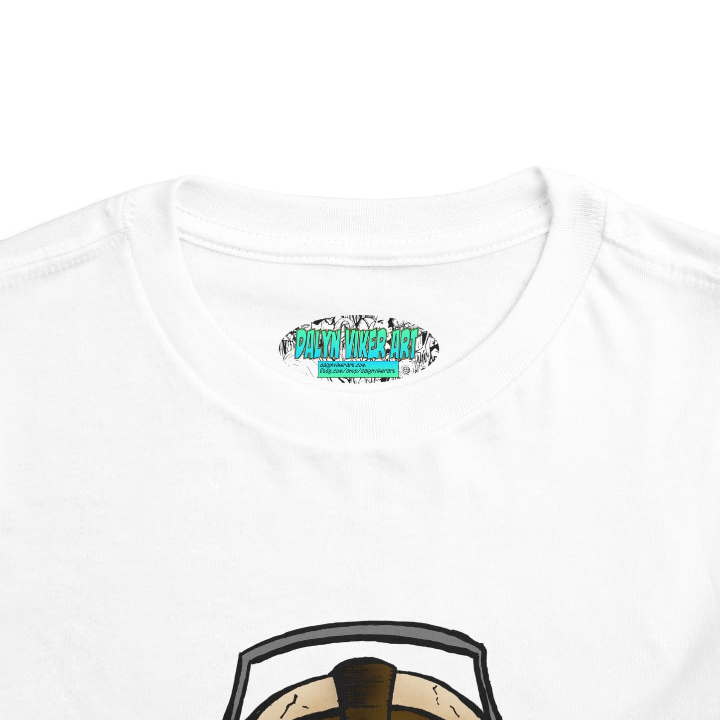 Toddler Tee — Playful Screaming Skull Graphic Kids' Shirt
