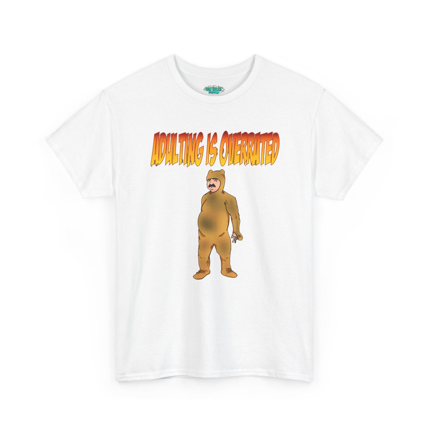 Funny Adulting is Overrated Unisex Heavy Cotton Tee