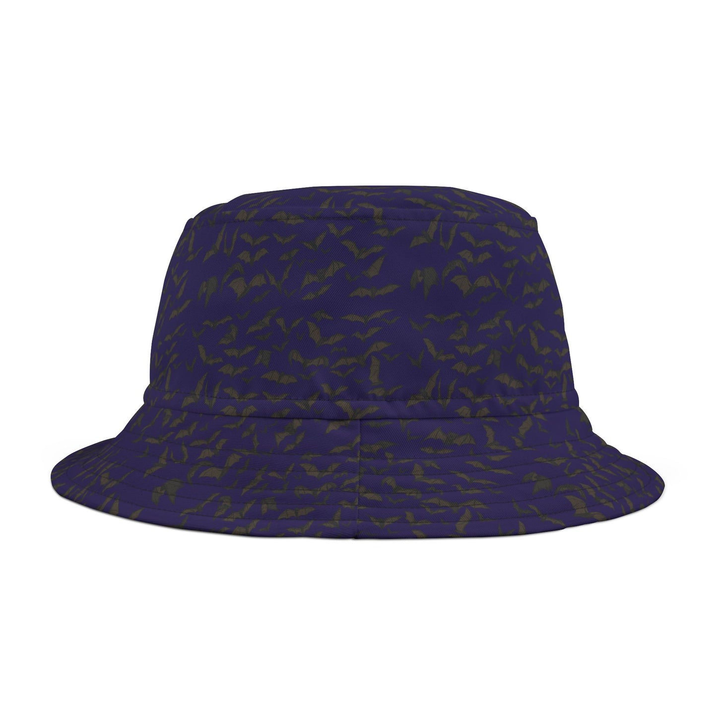Nighttime Bats Bucket Hat, Trendy Sun Hat for Summer, Funky Outdoor Accessory, Perfect for Festivals, Travel and Beach Days