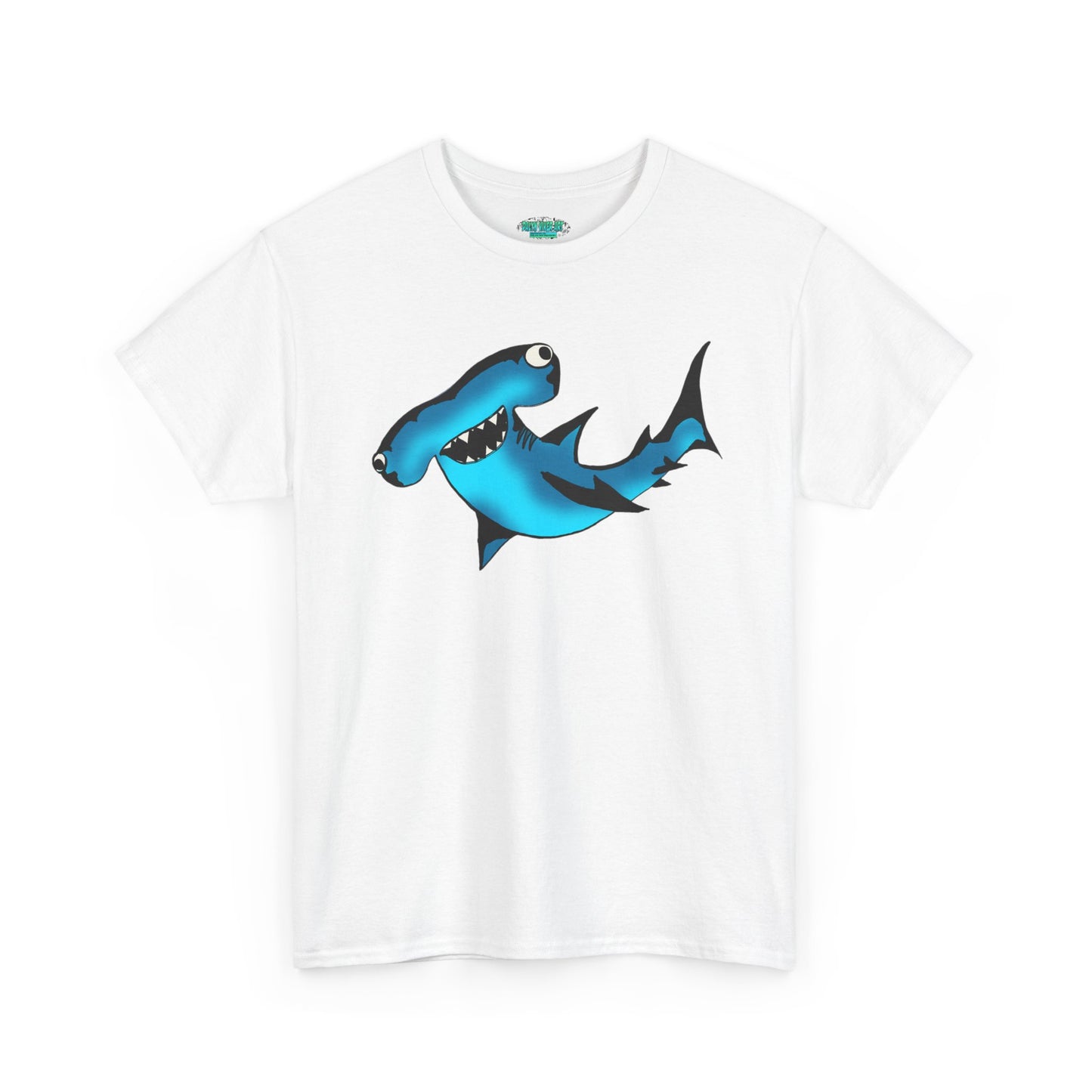 Funny Shark Unisex Heavy Cotton Tee - Perfect Summer Casual Wear