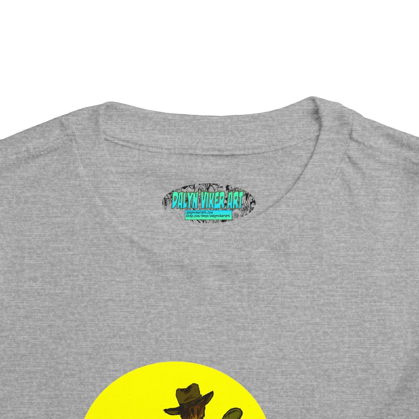 Toddler Tee — Colorful Cowboy Guitar Kids Shirt