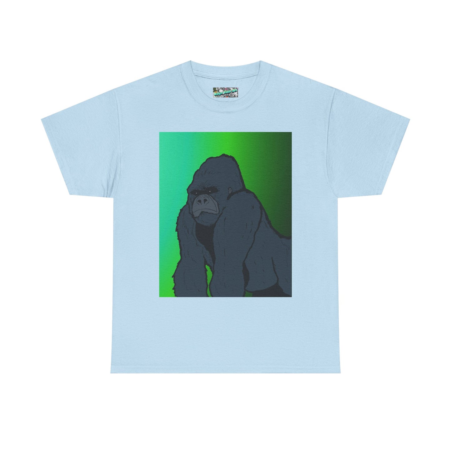 Gorilla Portrait Tee – Graphic Ape Illustration T-Shirt