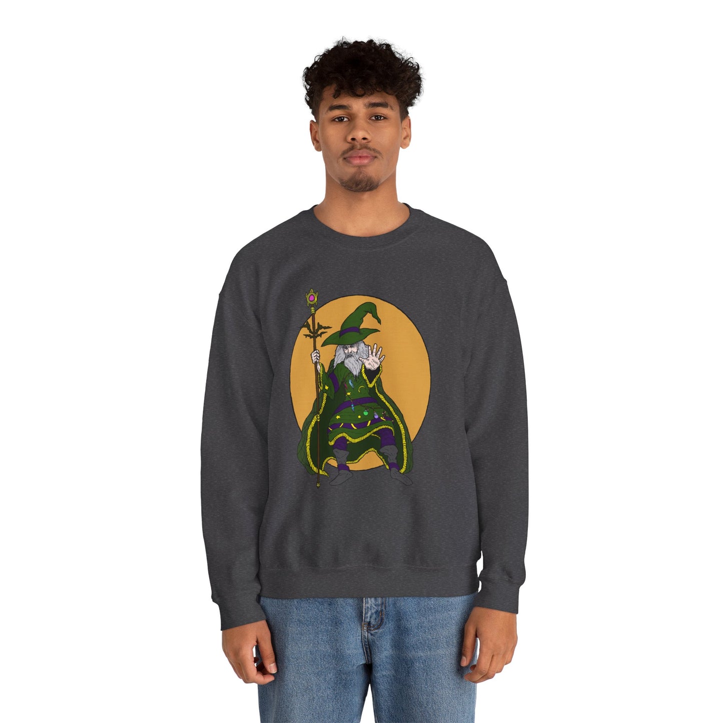 Wizard-Themed Unisex Crewneck Sweatshirt