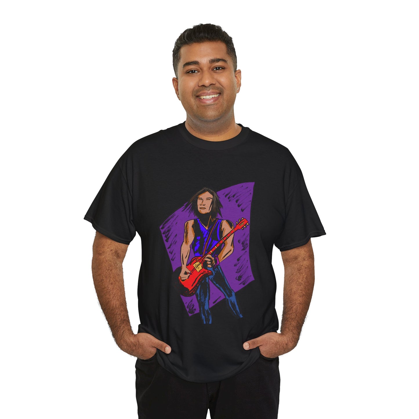 Rockstar Graphic Tee, Music Lover Shirt, Unisex Cotton T-Shirt, Gift for Musicians, Festival Outfit