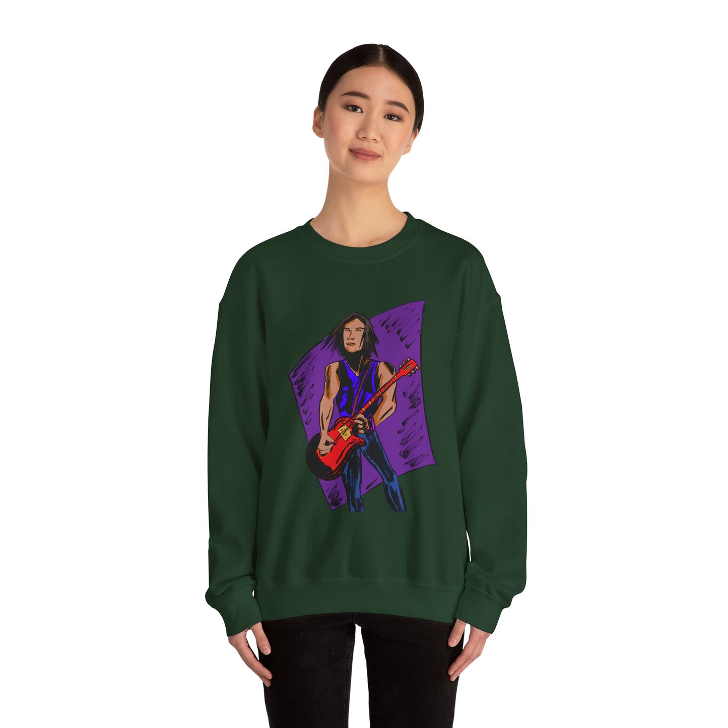 Rock Star Vintage Crewneck Sweatshirt