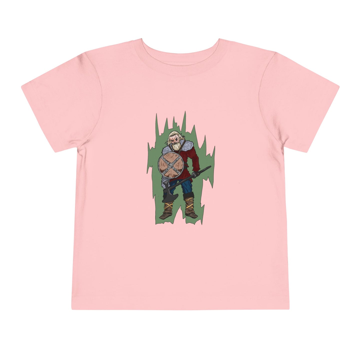 Toddler Tee — Viking Warrior Graphic Shirt