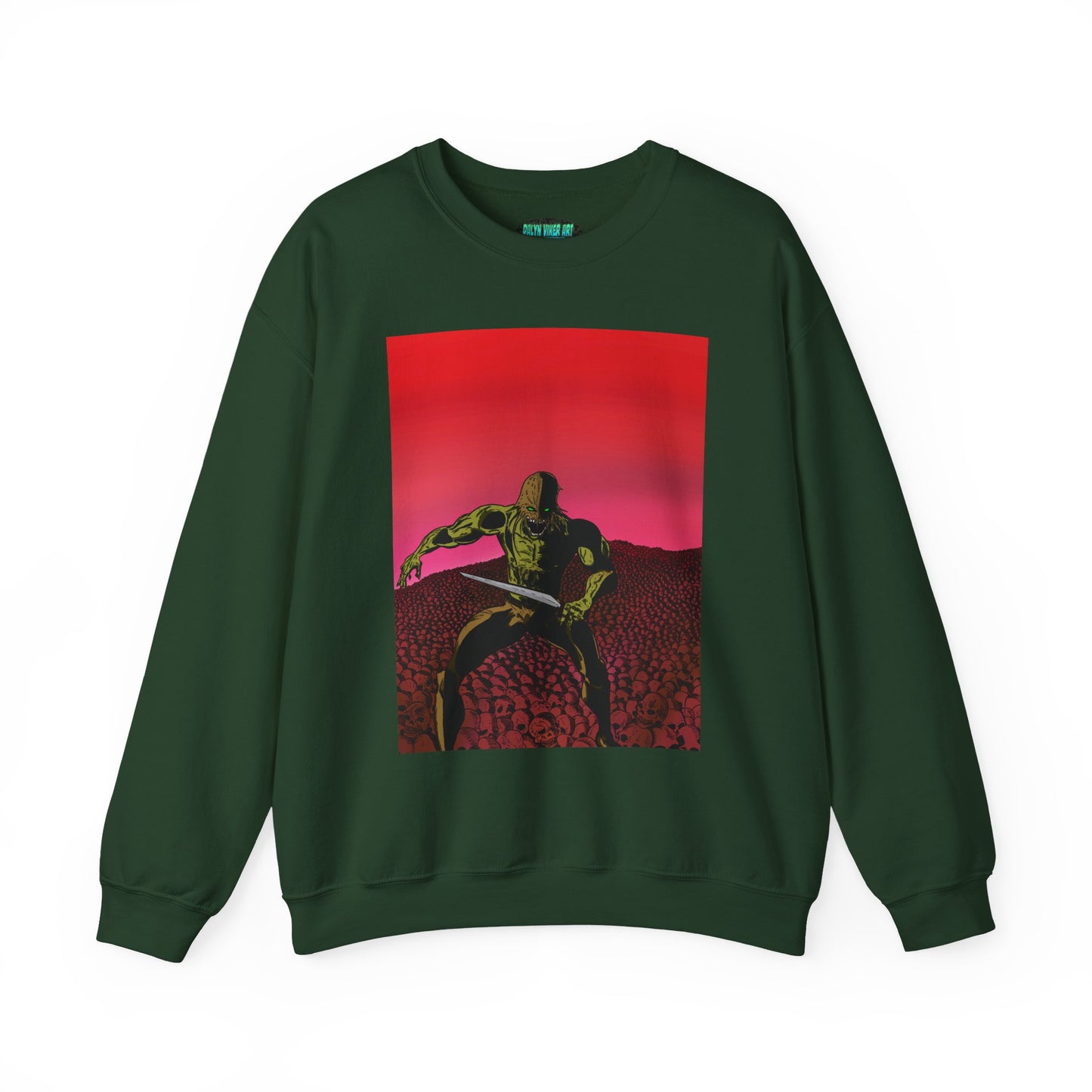 Retro Skull Master Graphic Unisex Crewneck Sweatshirt