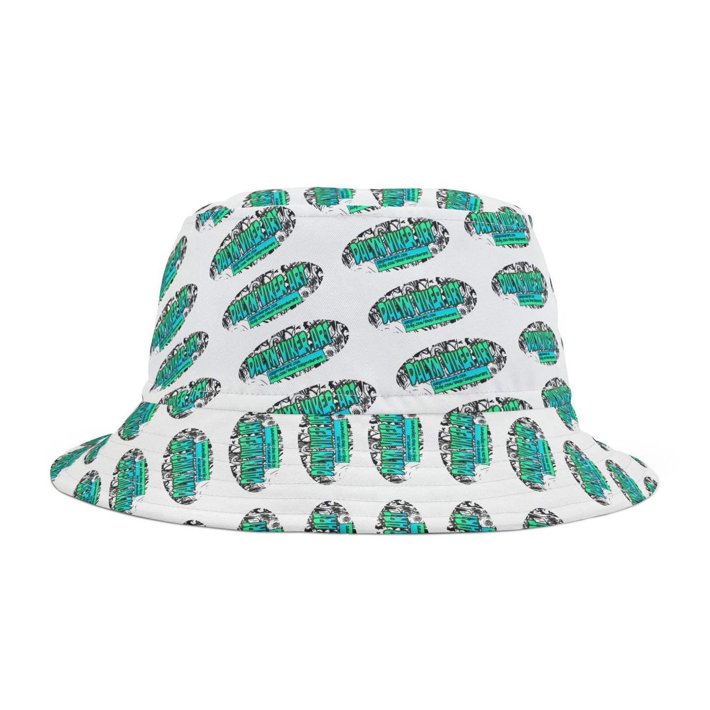 DALYN VIKER ART Trendy Graphic Bucket Hat - Perfect for Summer Style