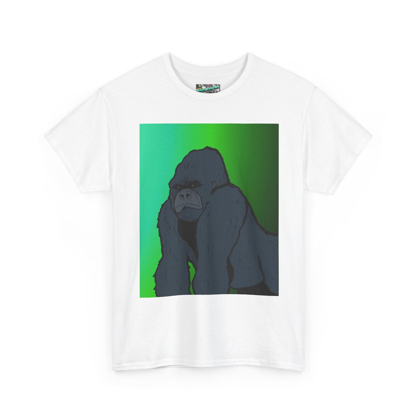 Gorilla Portrait Tee – Graphic Ape Illustration T-Shirt