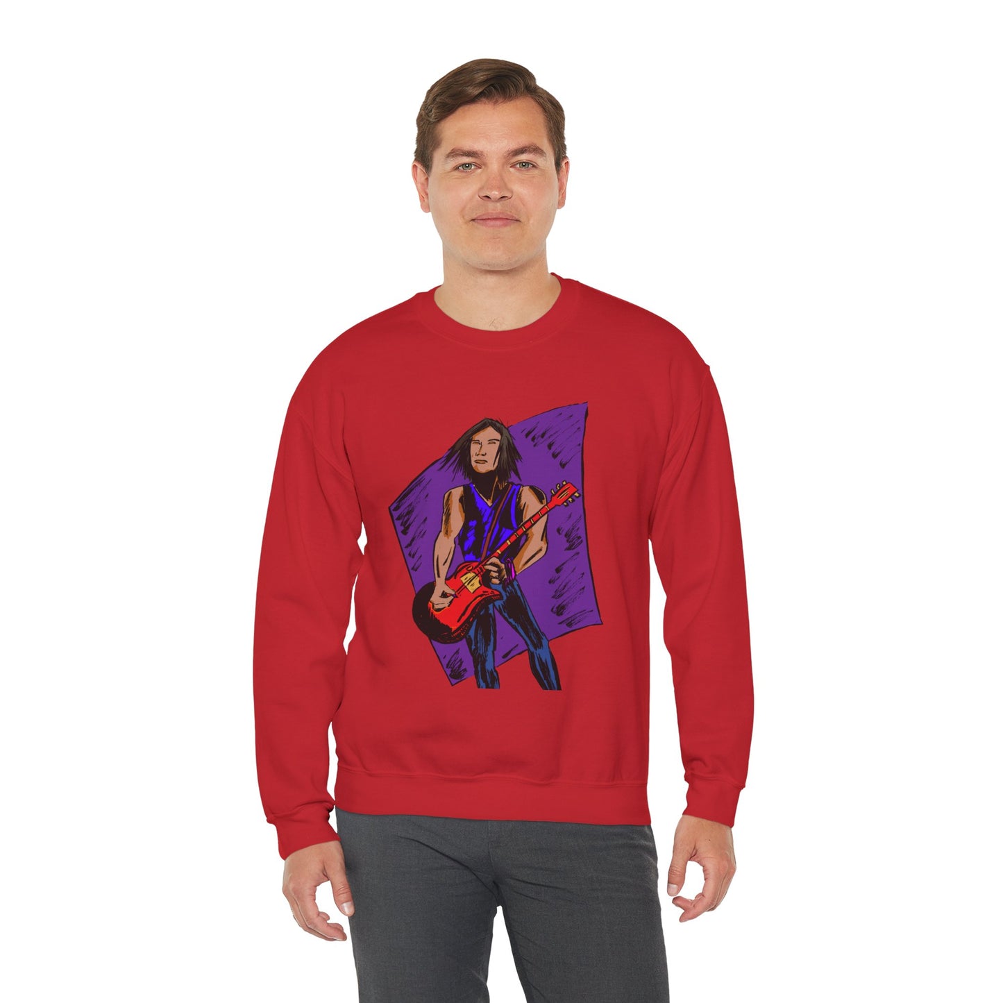 Rock Star Vintage Crewneck Sweatshirt