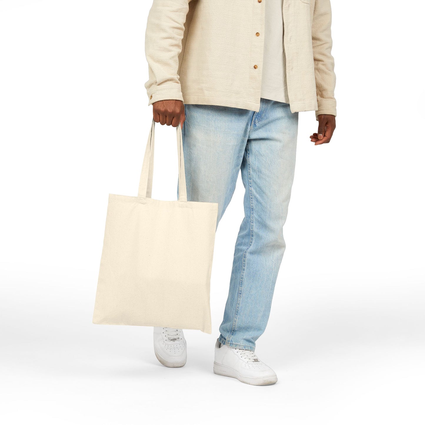 Terrif-EYE-ing Green Eye Tote Bag — Quirky Illustrated Canvas Shopper