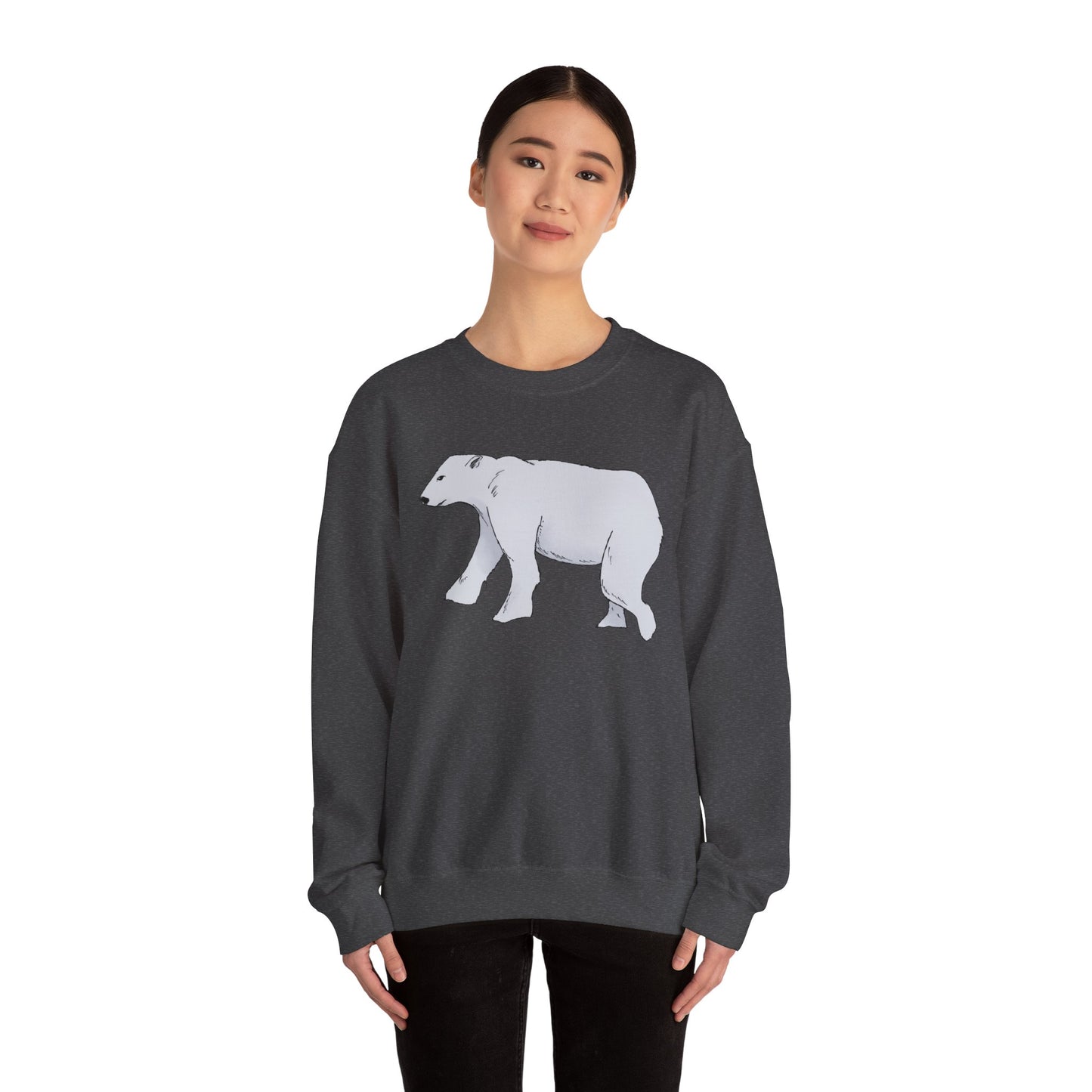 Cozy Polar Bear Crewneck Sweatshirt