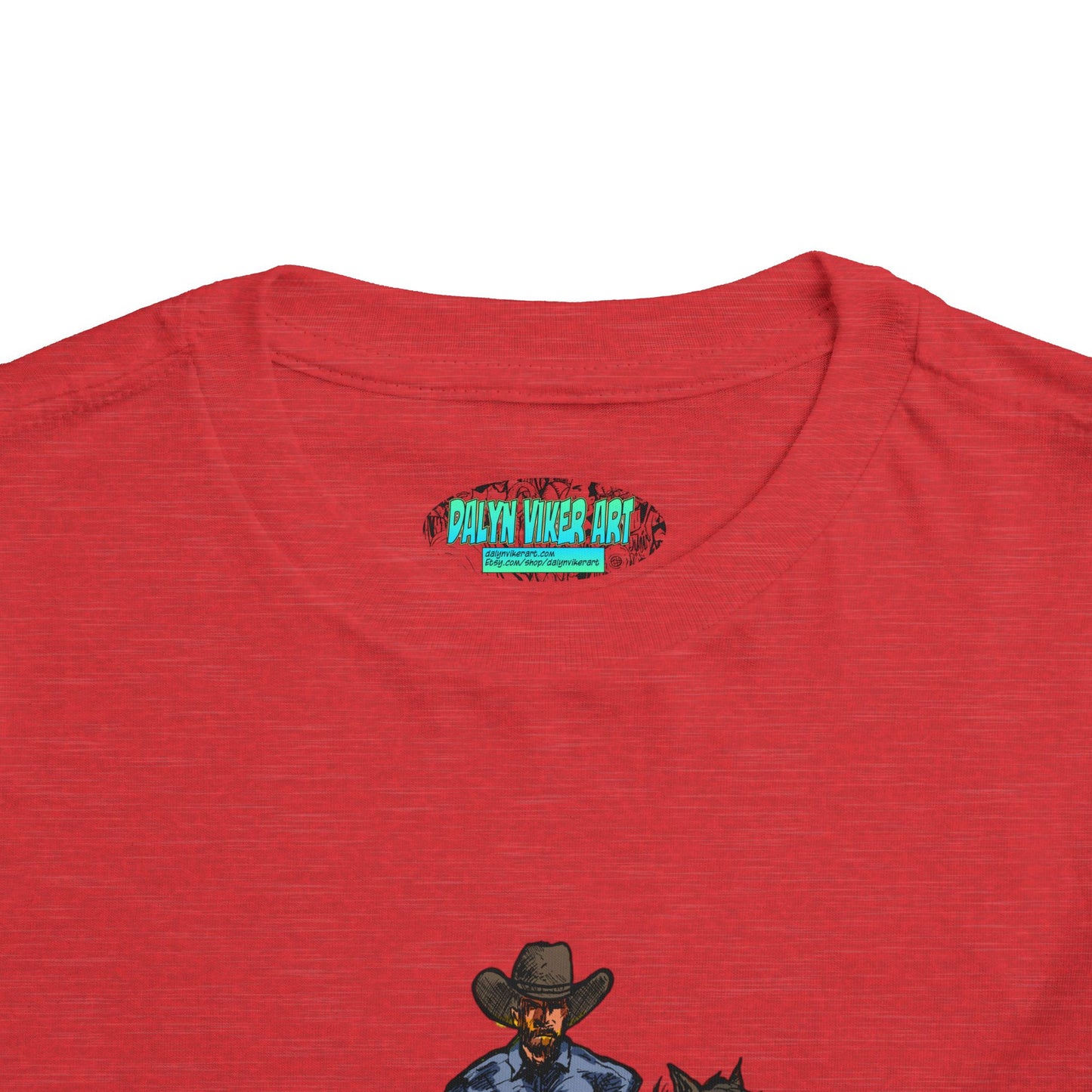 Cowboy on Horse Toddler Tee