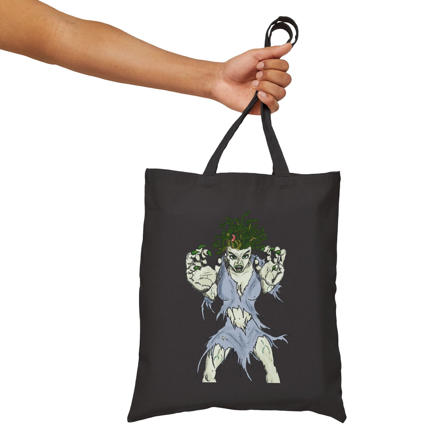 Tote Bag - Medusa Assailing Mythology Dalyn Viker Art