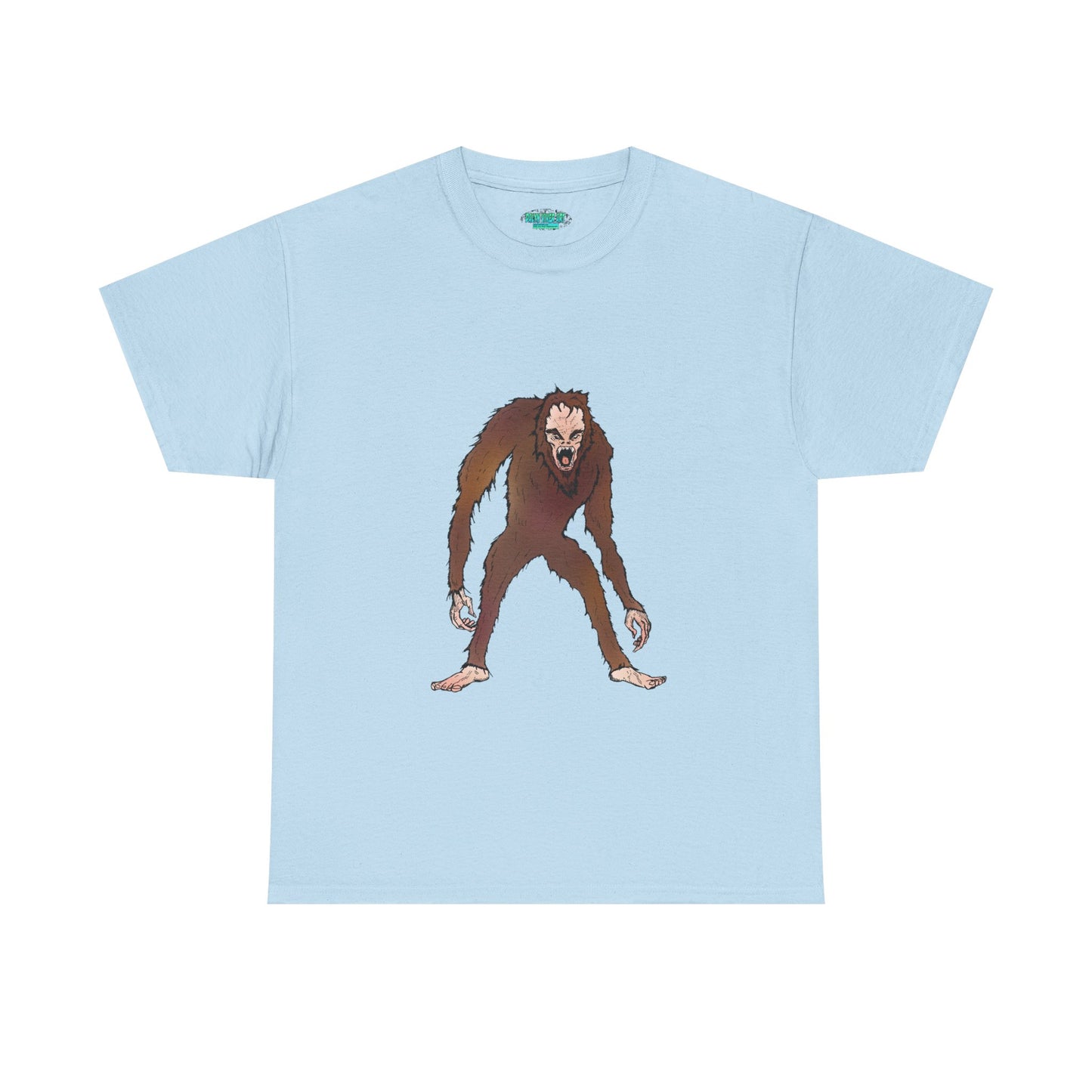 Bigfoot Sketch T‑Shirt — Retro Sasquatch Graphic Tee