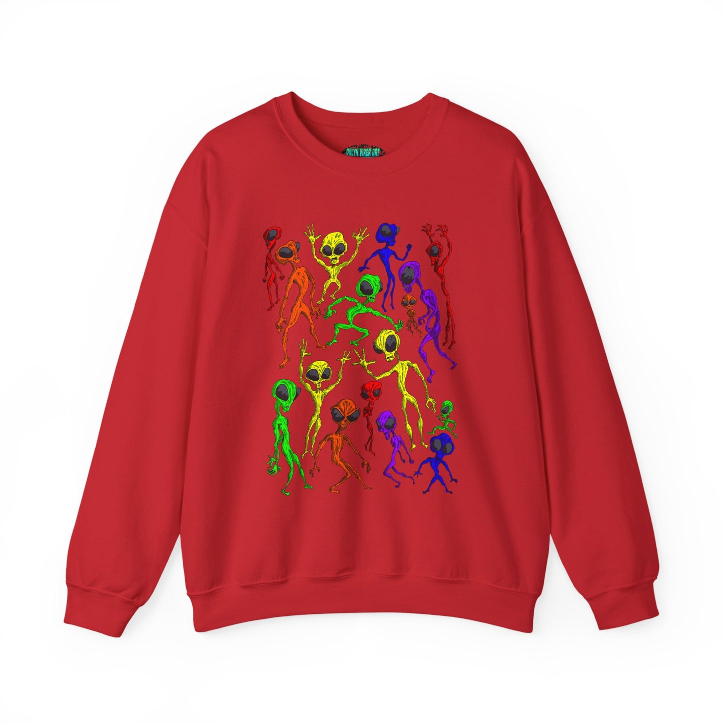Alien Dance Party Crewneck Sweatshirt