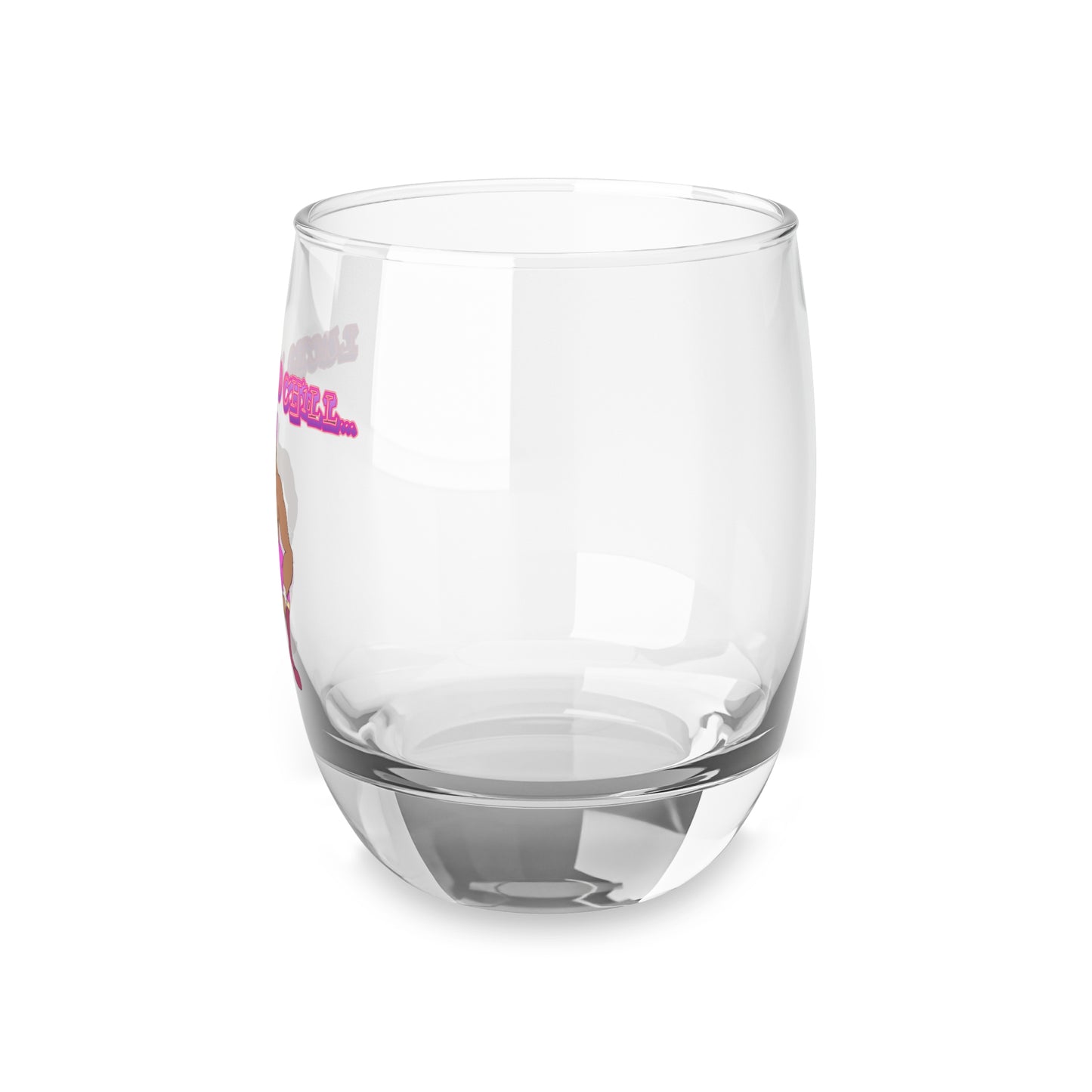 Lucha & Chill Whiskey Glass