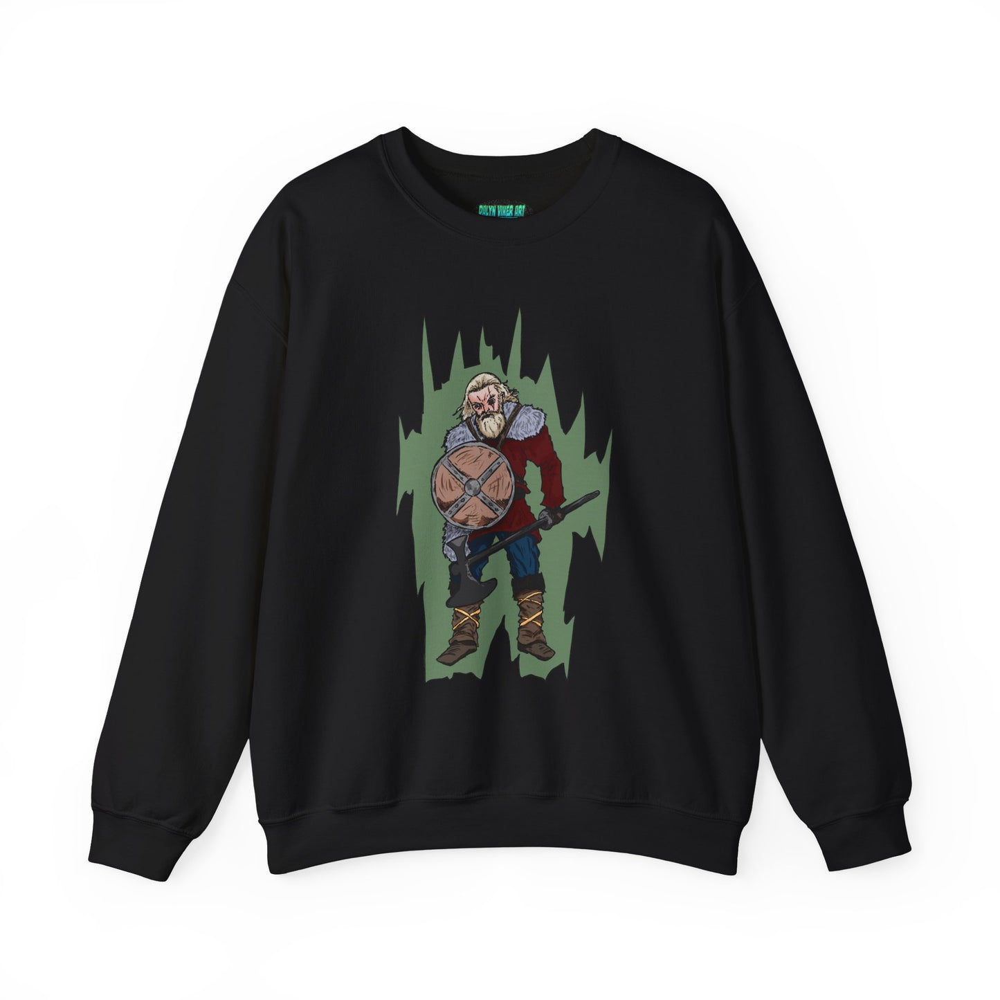 Viking Warrior Sweatshirt - Unisex Heavy Blend Crewneck