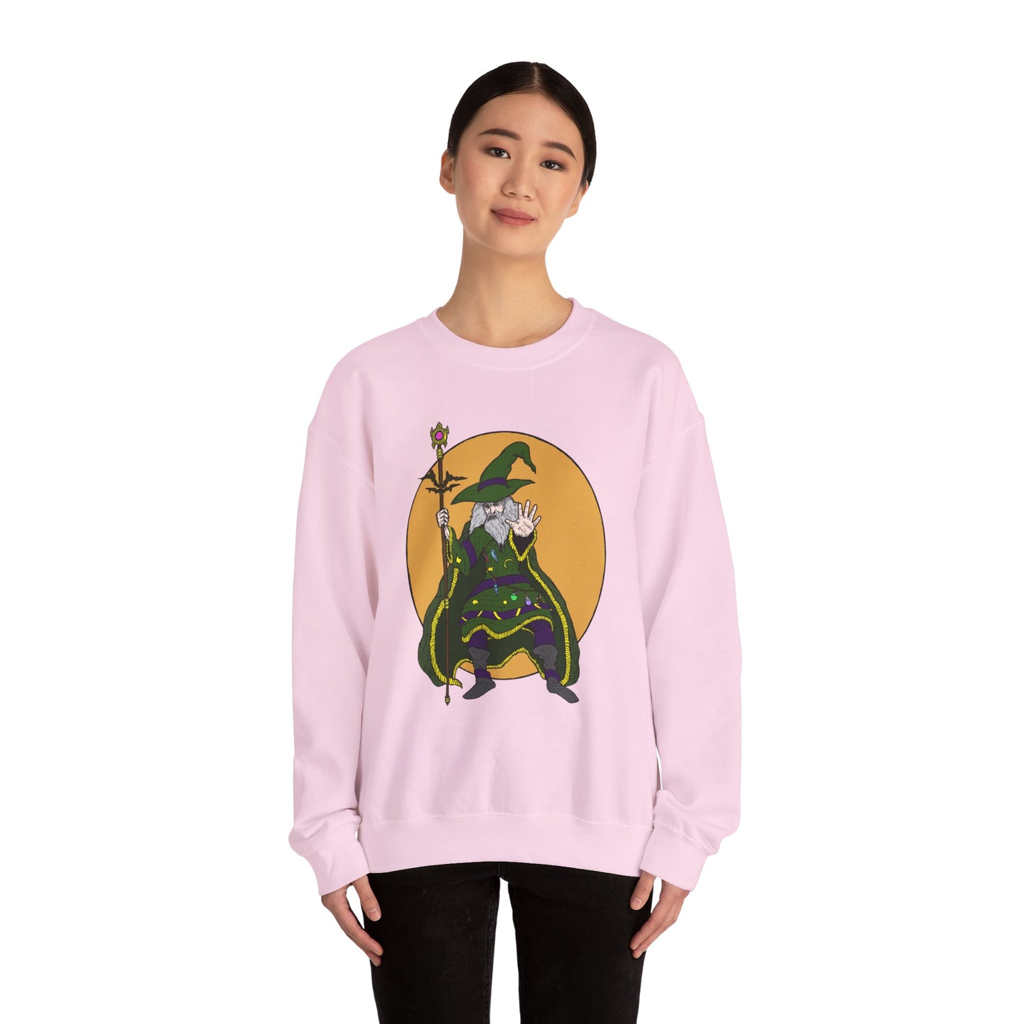 Wizard-Themed Unisex Crewneck Sweatshirt