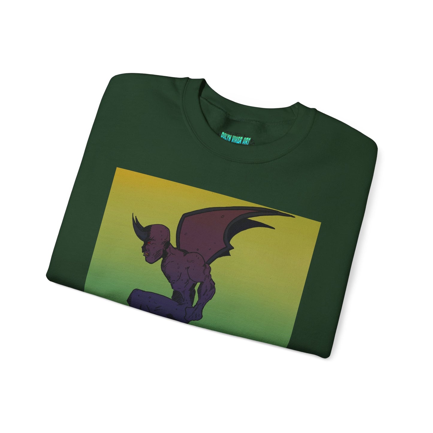 Gradient Demon Unisex Heavy Blend™ Crewneck Sweatshirt