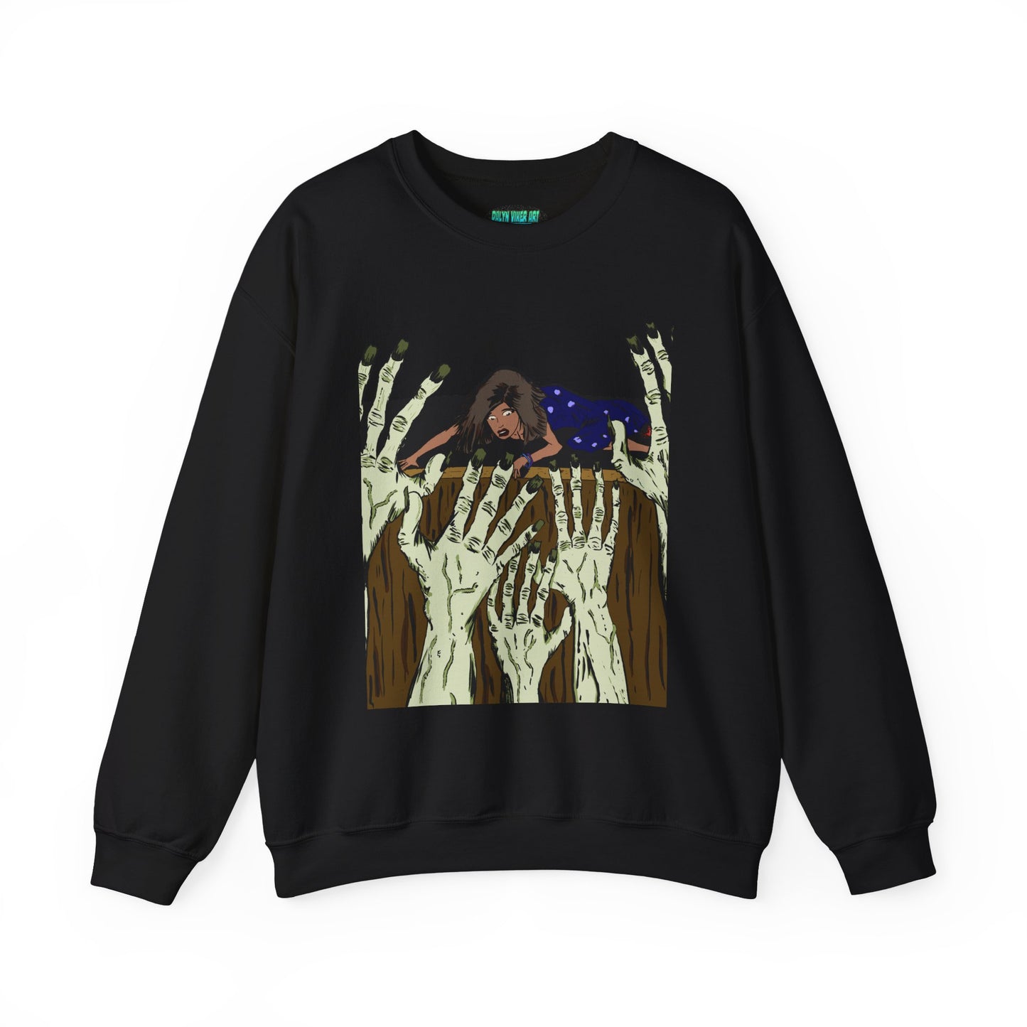 Haunting Hands Crewneck Sweatshirt - Unisex Heavy Blend™