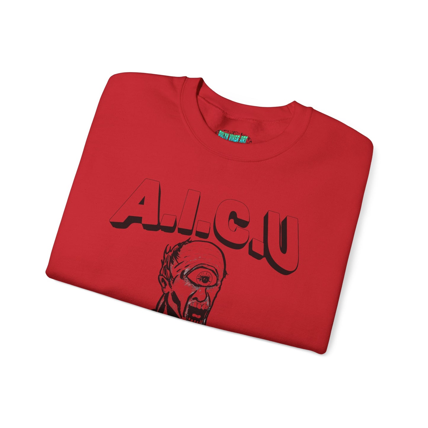 Vintage AICU Cyclops Crewneck Sweatshirt for Unique Style