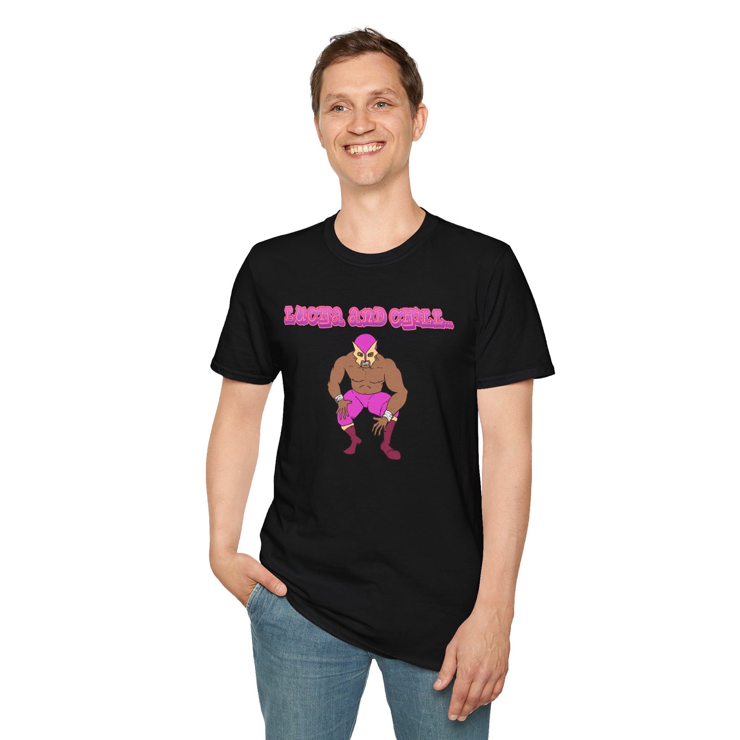 Lucha & Chill Unisex Softstyle T-Shirt